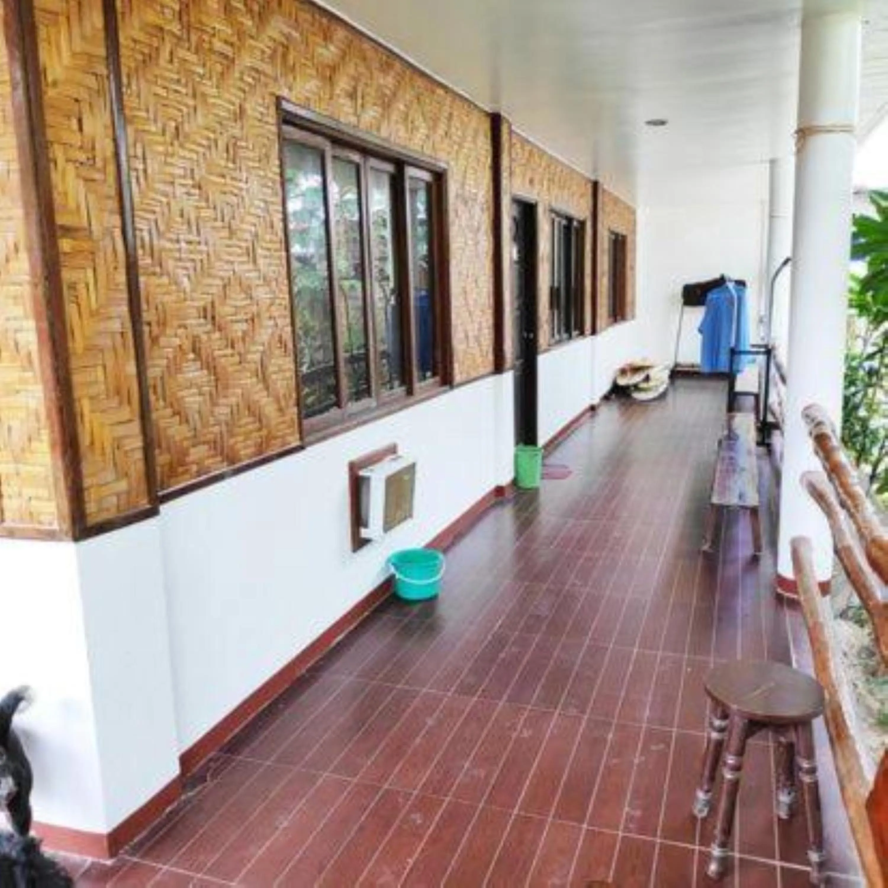 Patio in Ronaldo's Inn Siargao by Cocotel