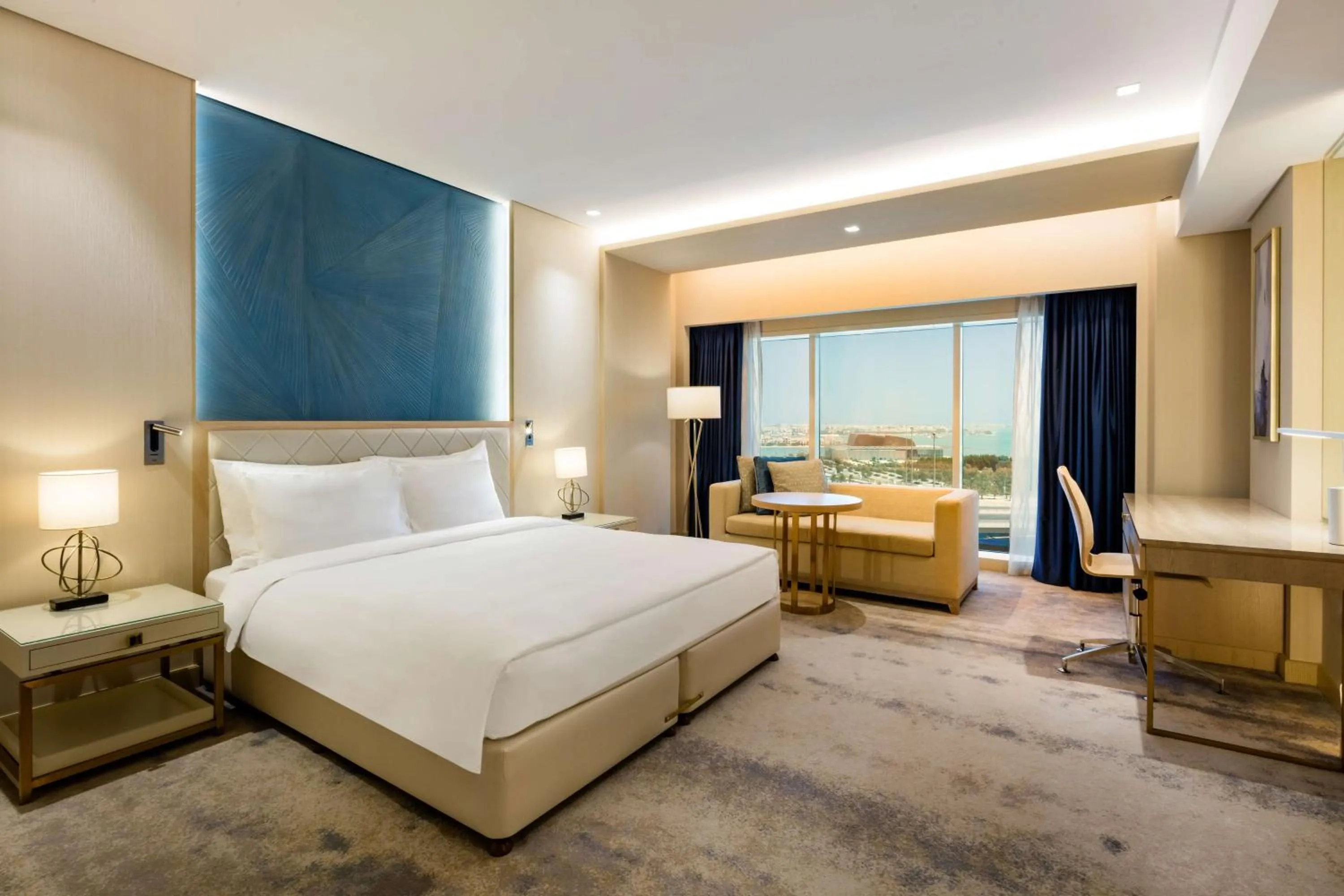 Day, Bed in The Diplomat Radisson Blu Hotel Residence & Spa
