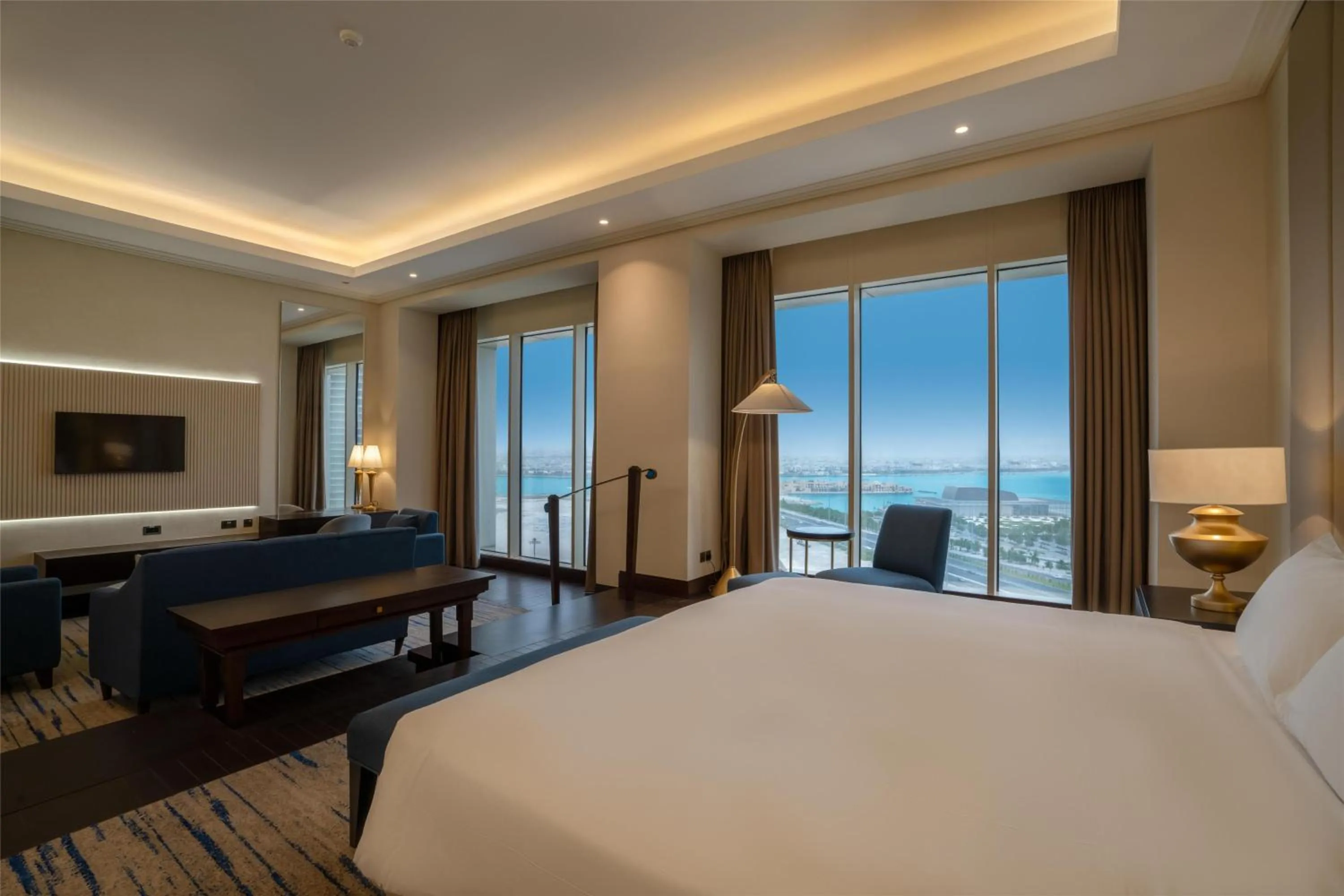 Photo of the whole room, Bed in The Diplomat Radisson Blu Hotel Residence & Spa