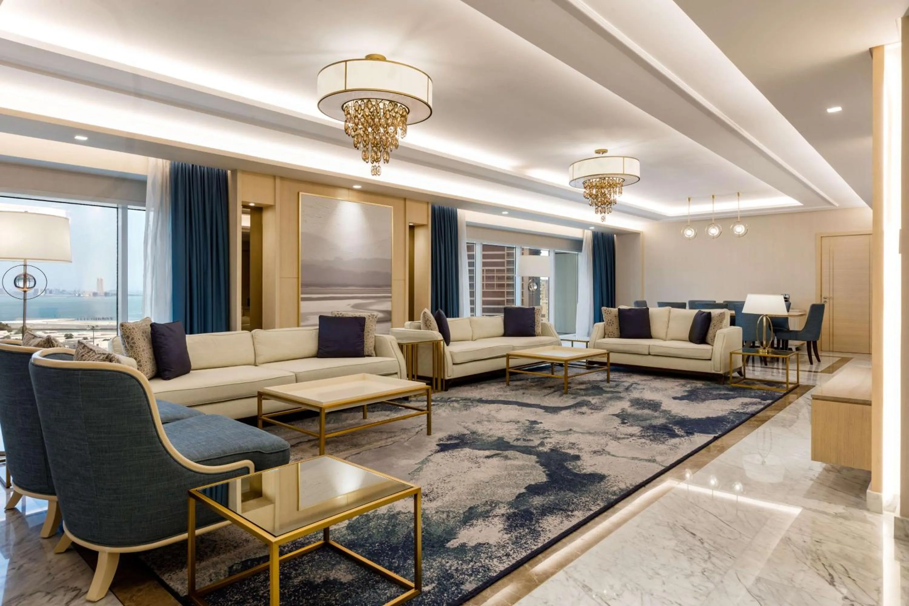 Day in The Diplomat Radisson Blu Hotel Residence & Spa