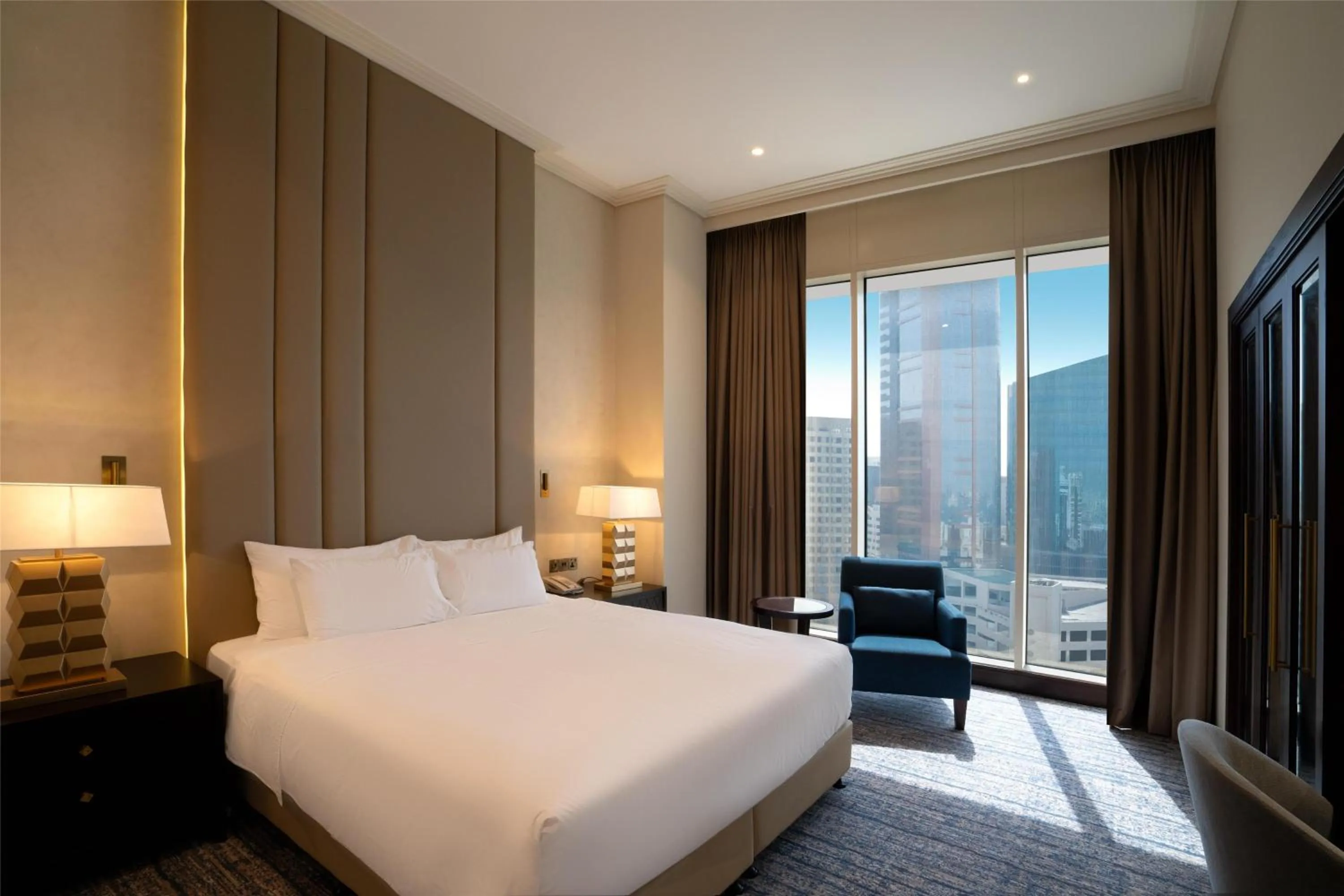 Photo of the whole room, Bed in The Diplomat Radisson Blu Hotel Residence & Spa