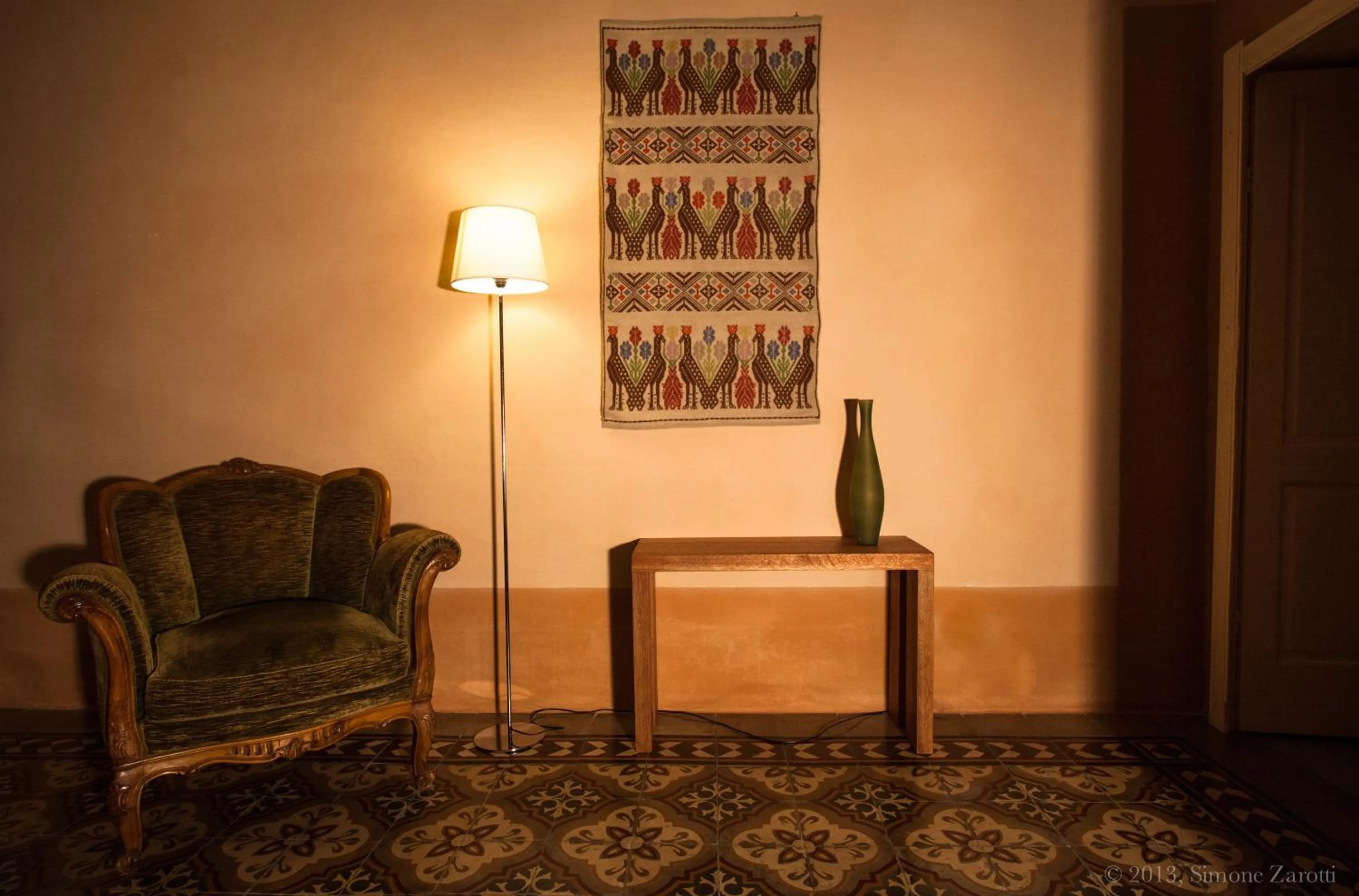 Decorative detail in Piazza San Pantaleo