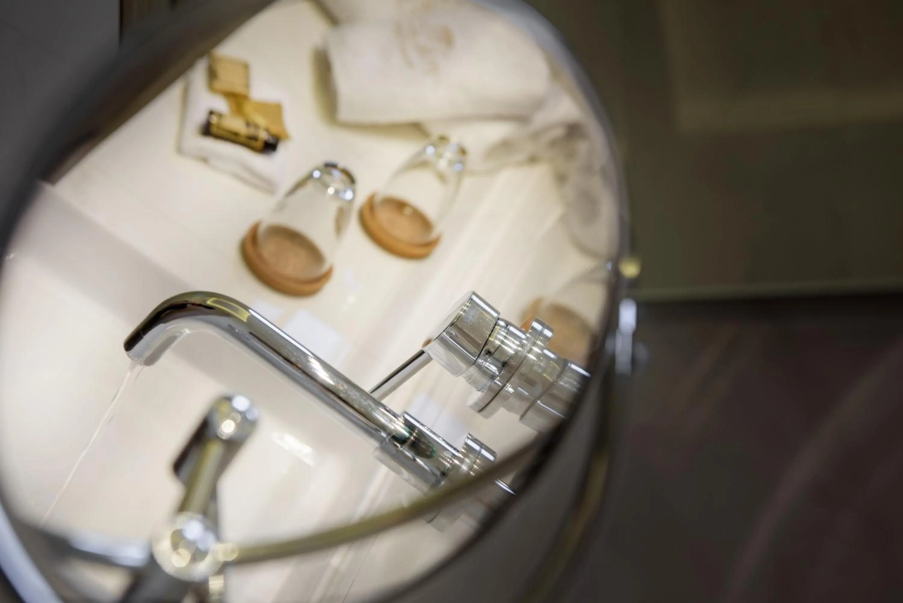 Bathroom in Pyrgos Hotel