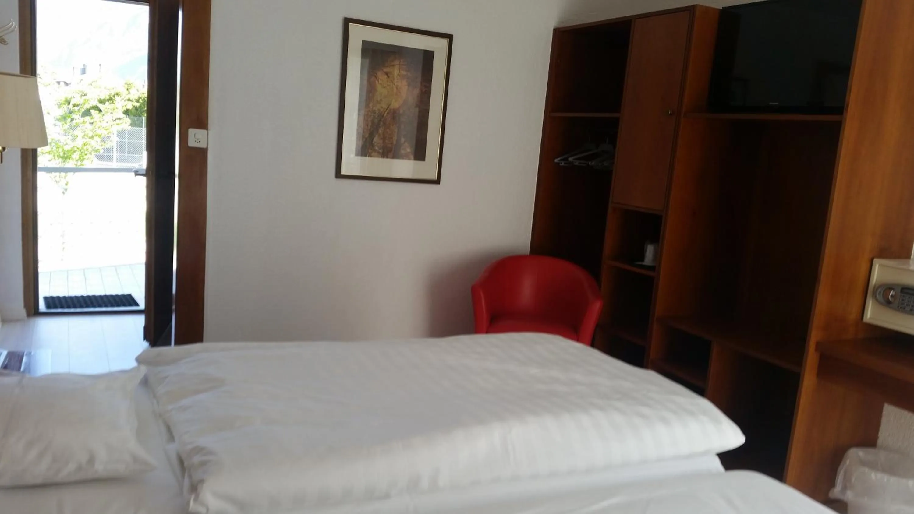 Bed in Motel des Sports Martigny