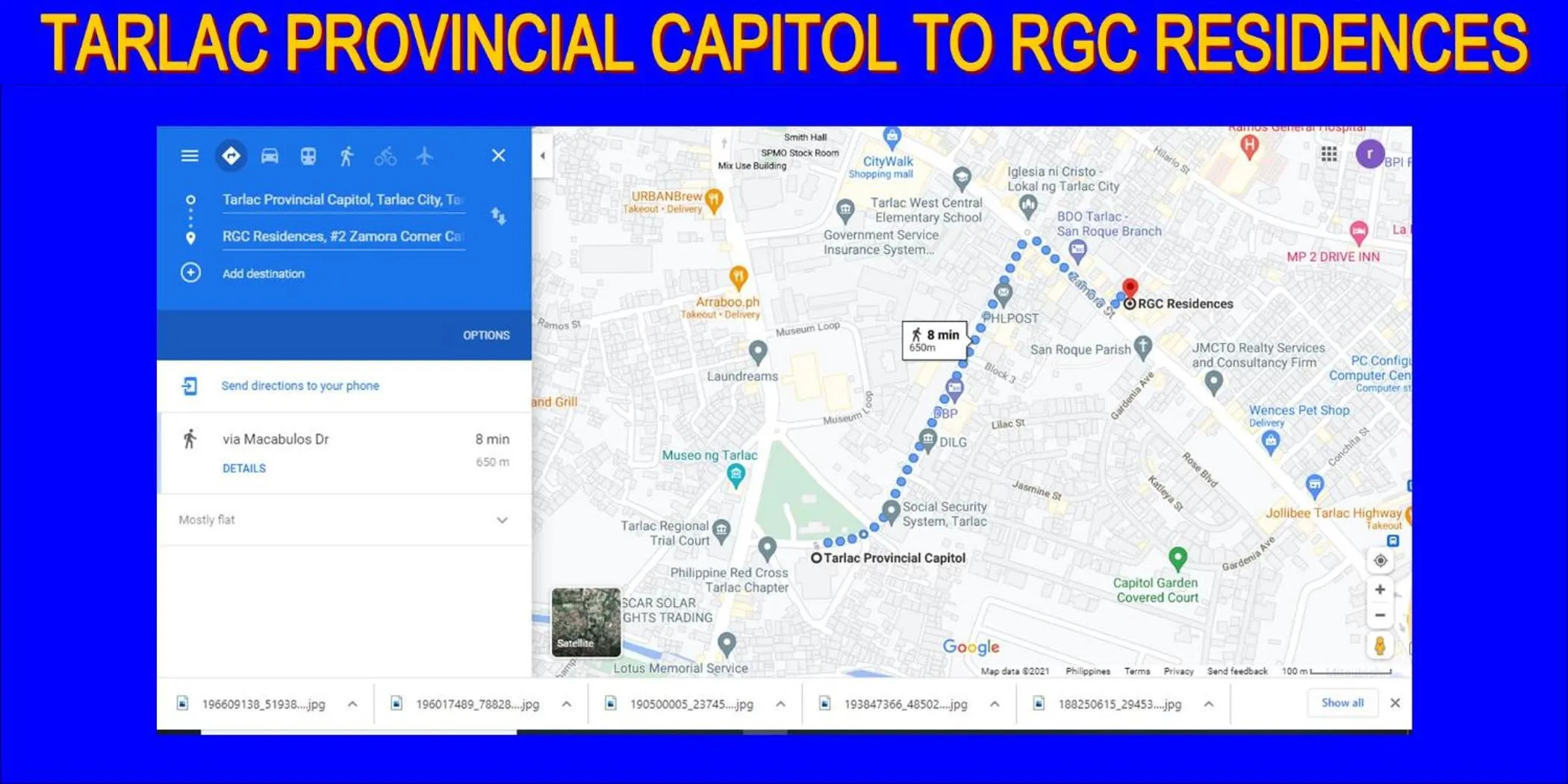 Location in RGC Residences