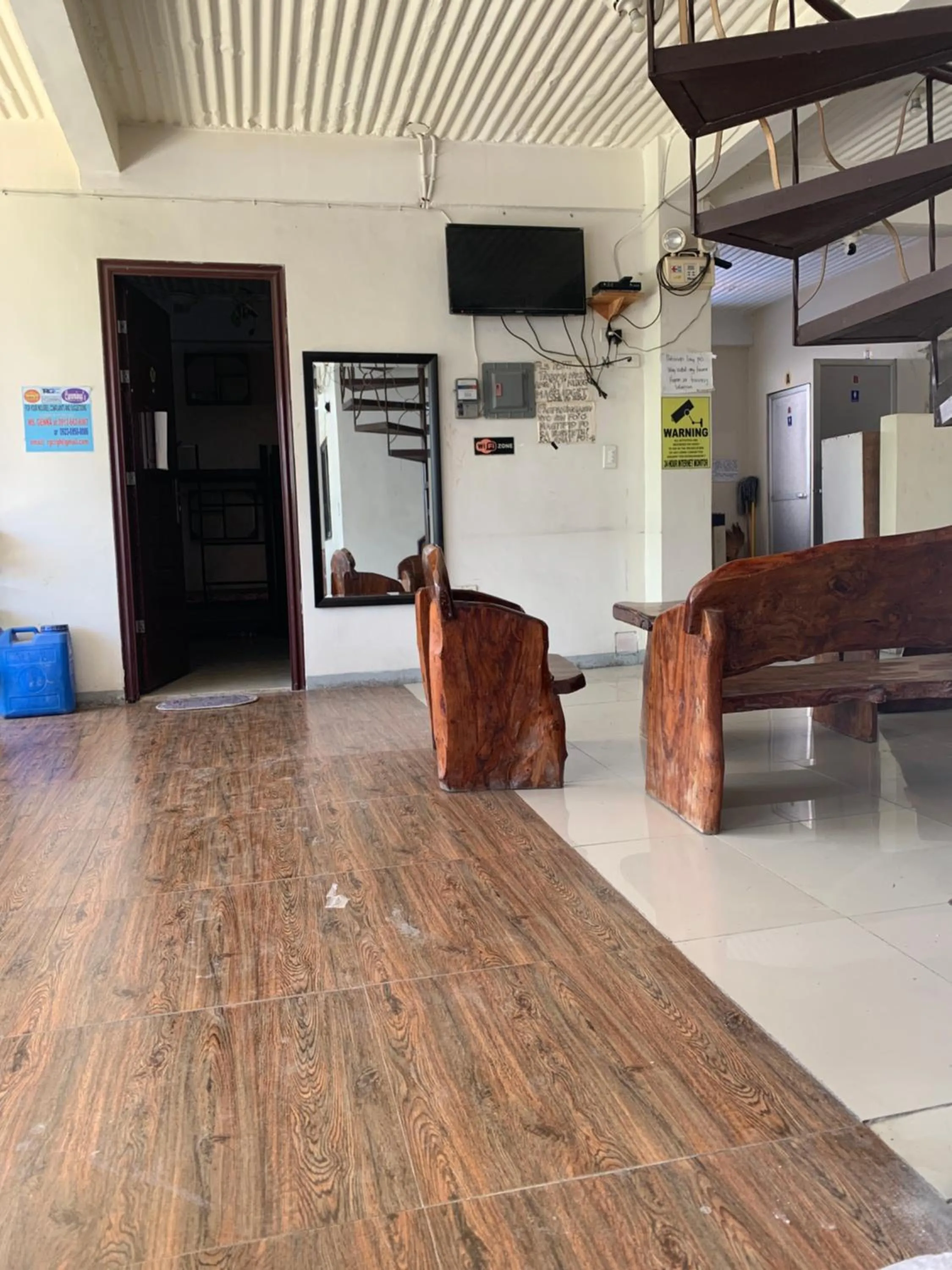 Living room in RGC Residences