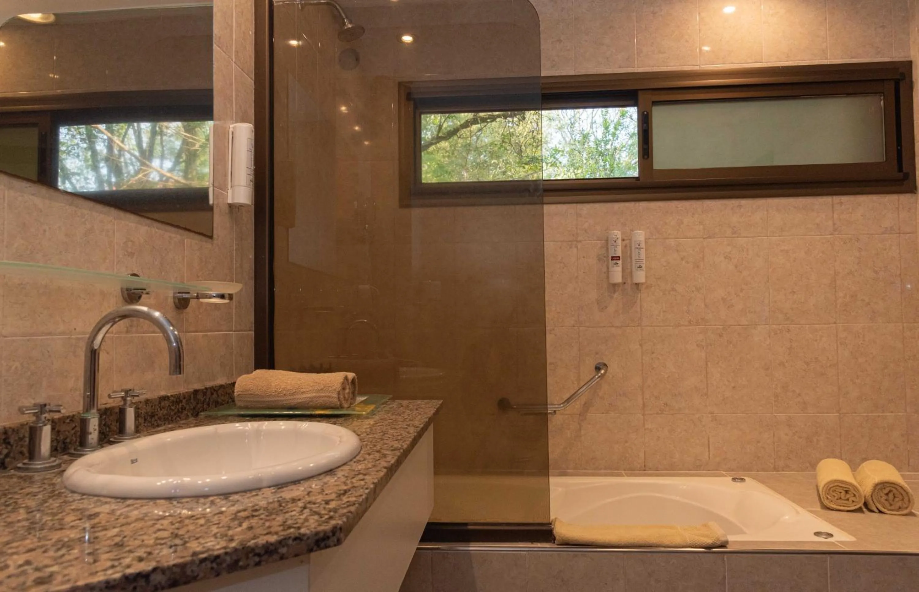 Shower in Village Cataratas