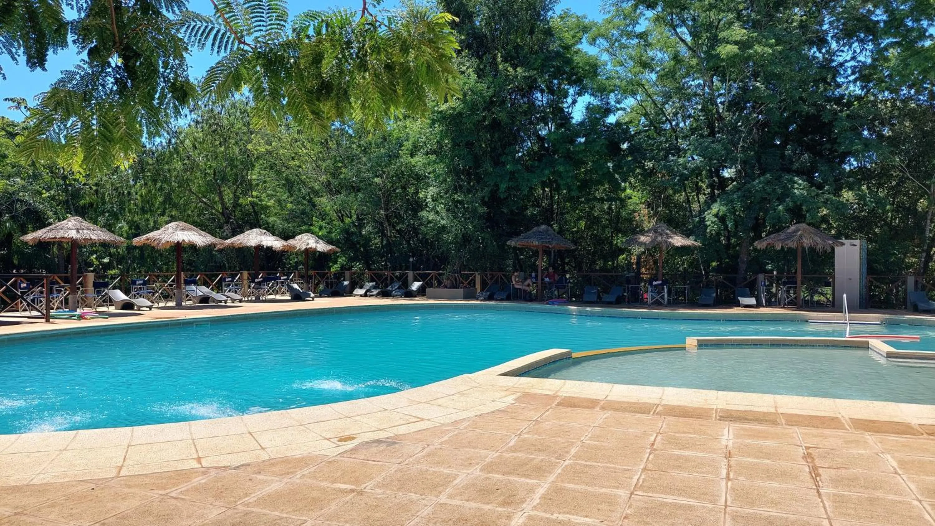 Pool view in Village Cataratas