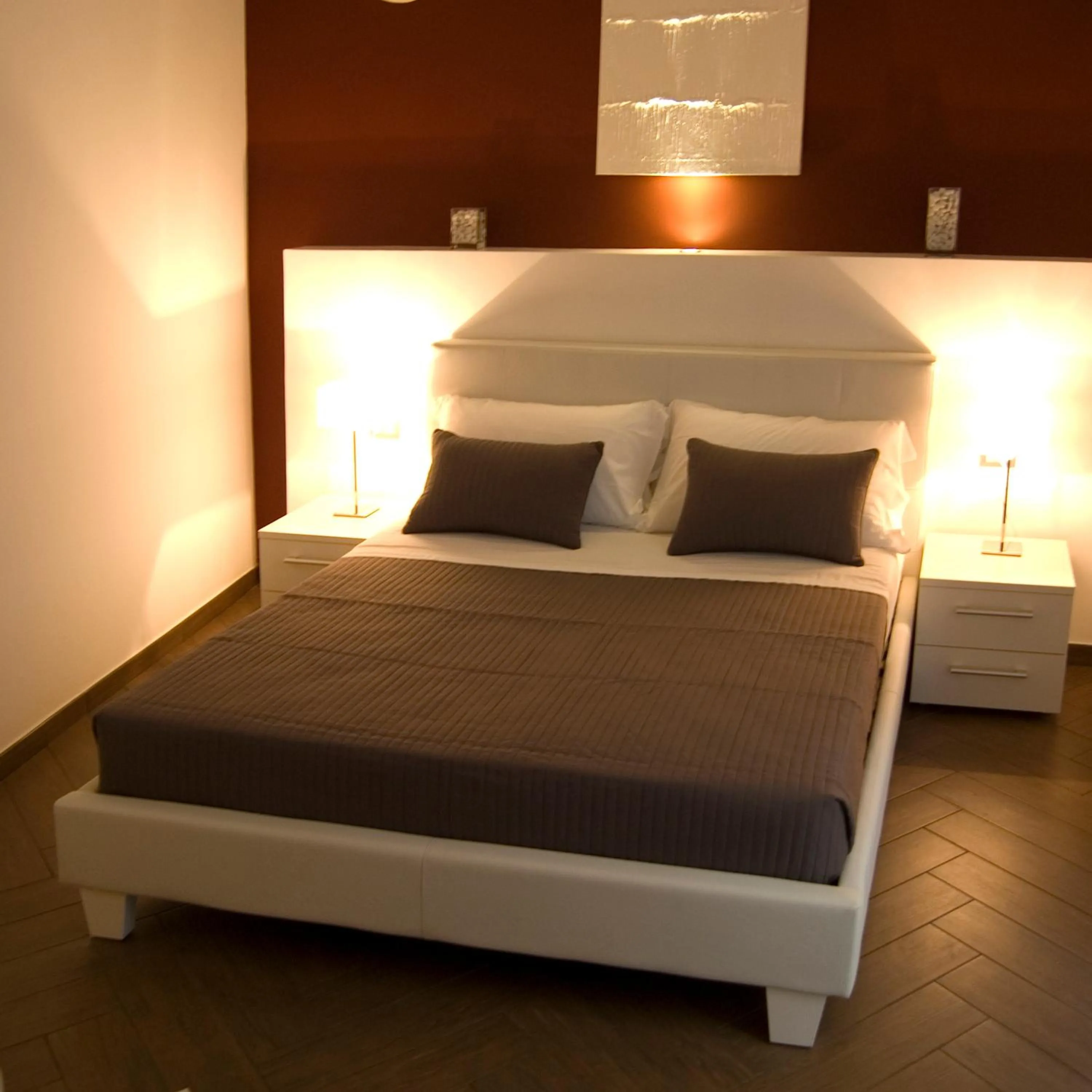 Bed in Palazzo della Poesia Casa Vacanze