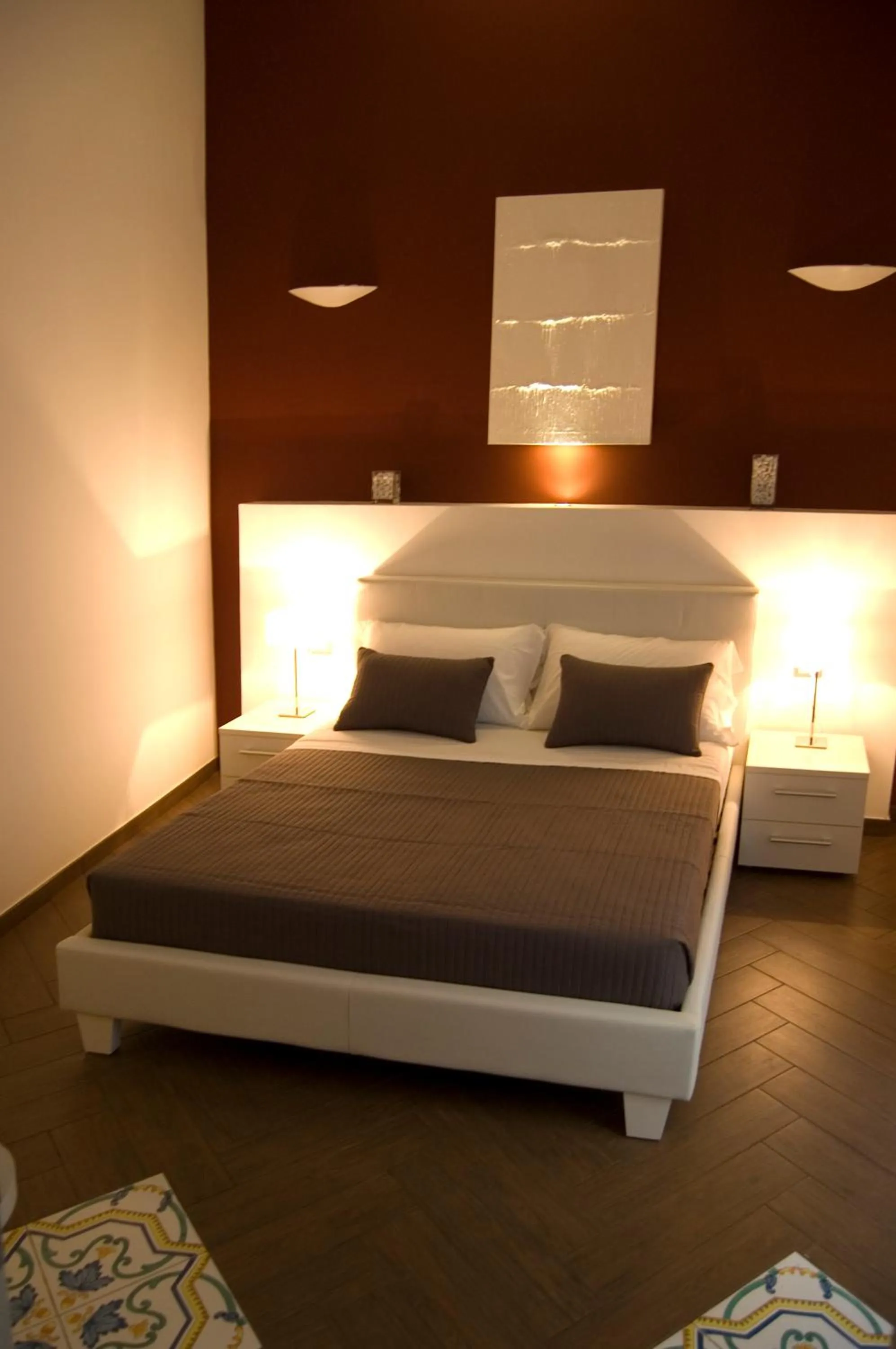 Bed in Palazzo della Poesia Casa Vacanze