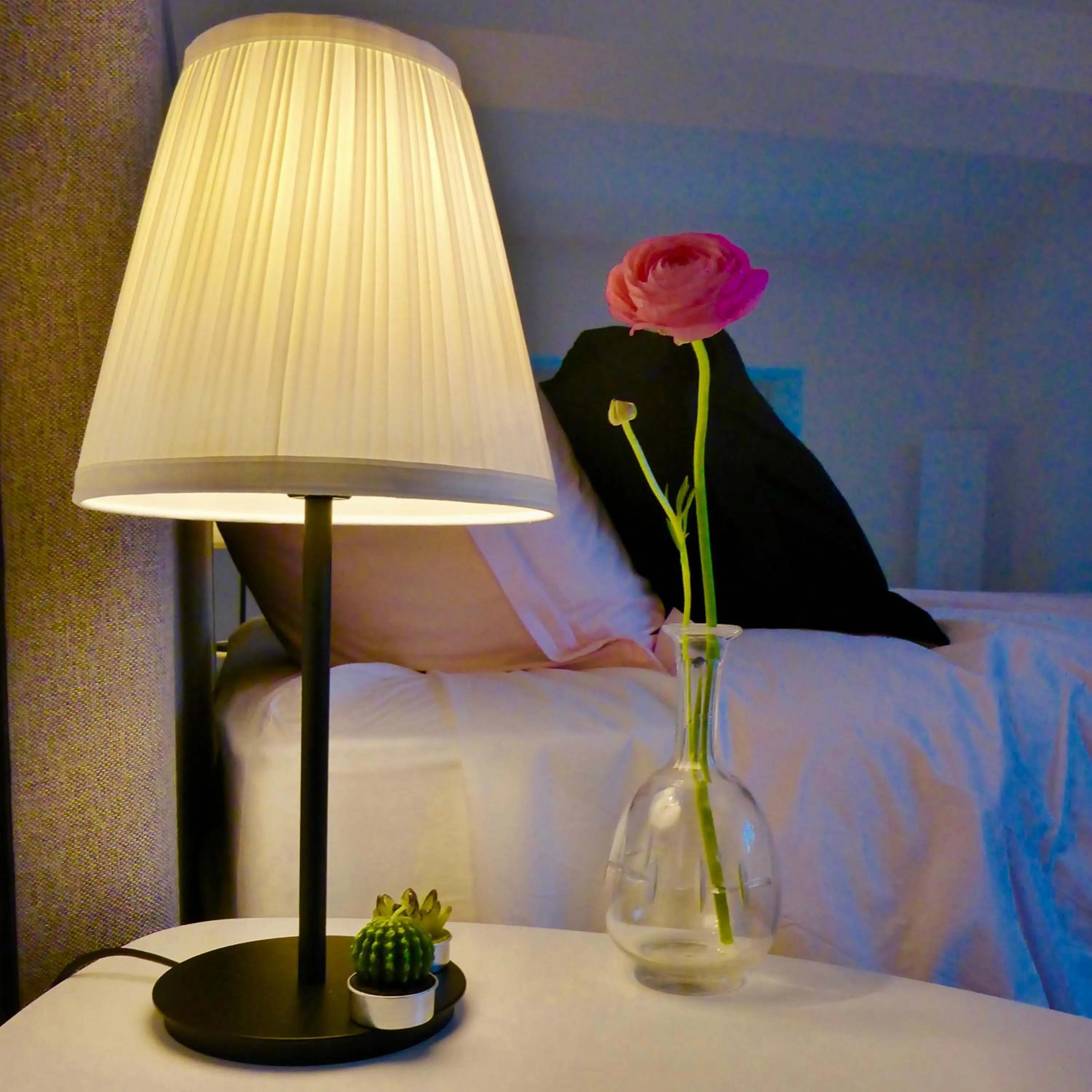 Decorative detail, Bed in La Dormance