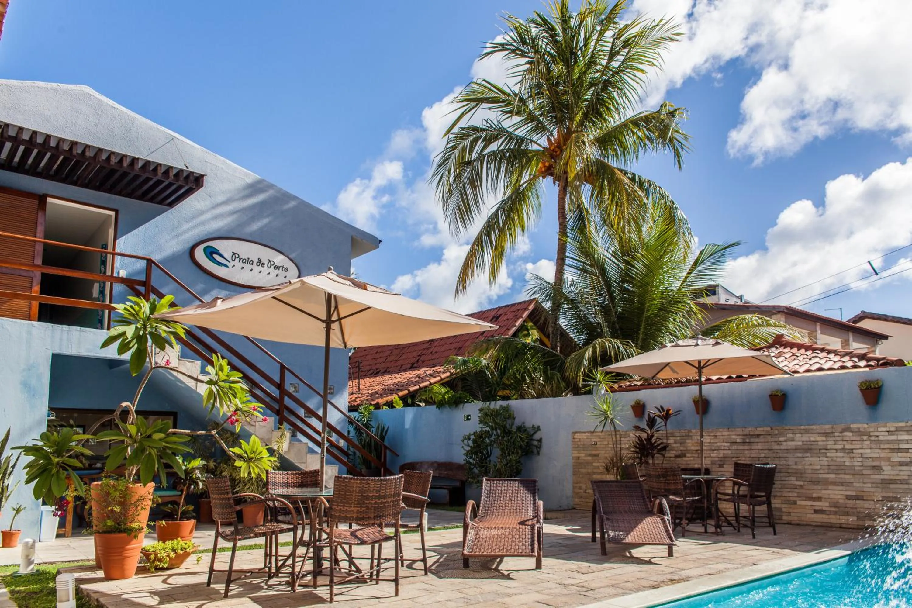 Property building in Pousada Praia de Porto