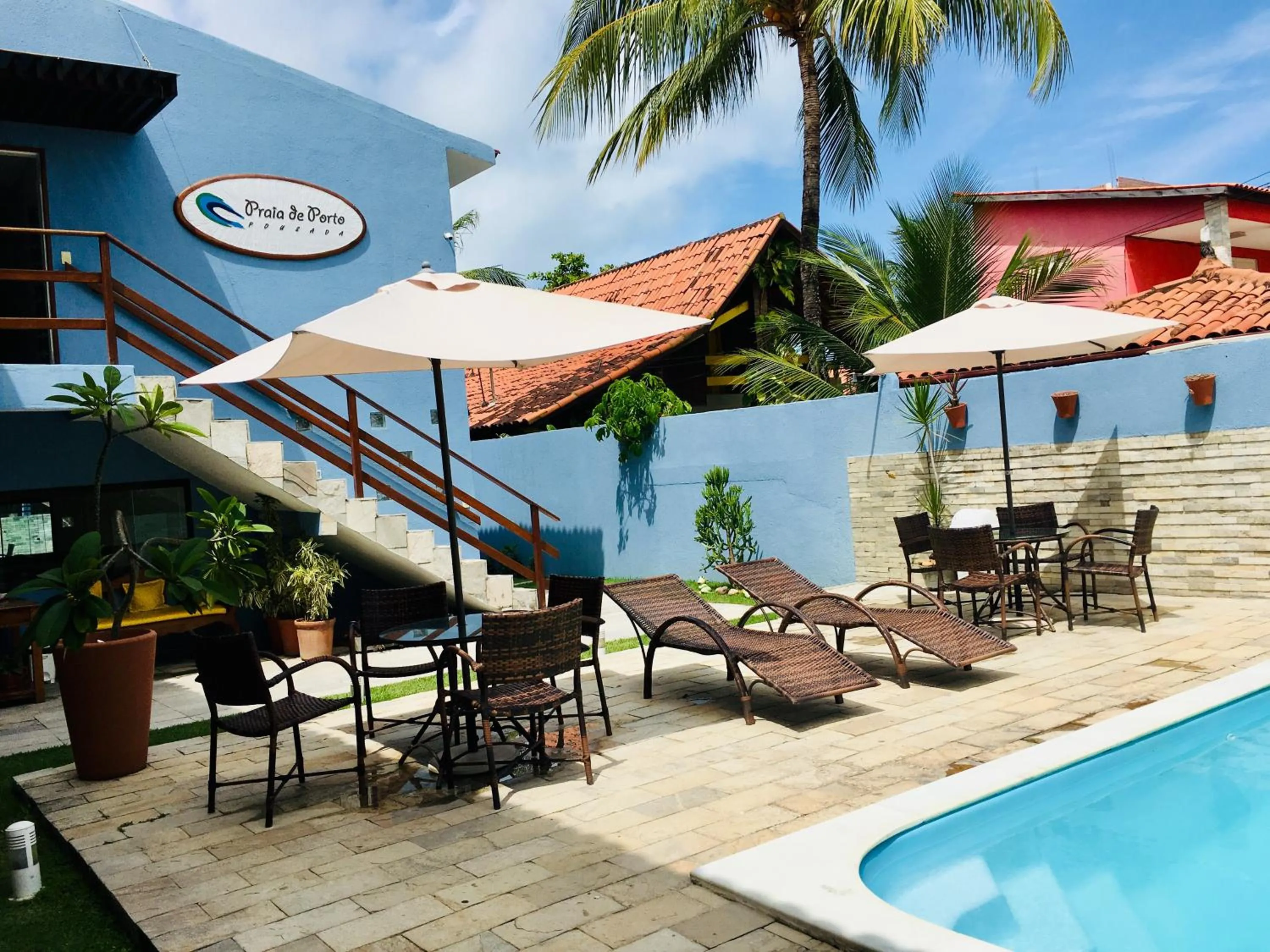 Property building in Pousada Praia de Porto