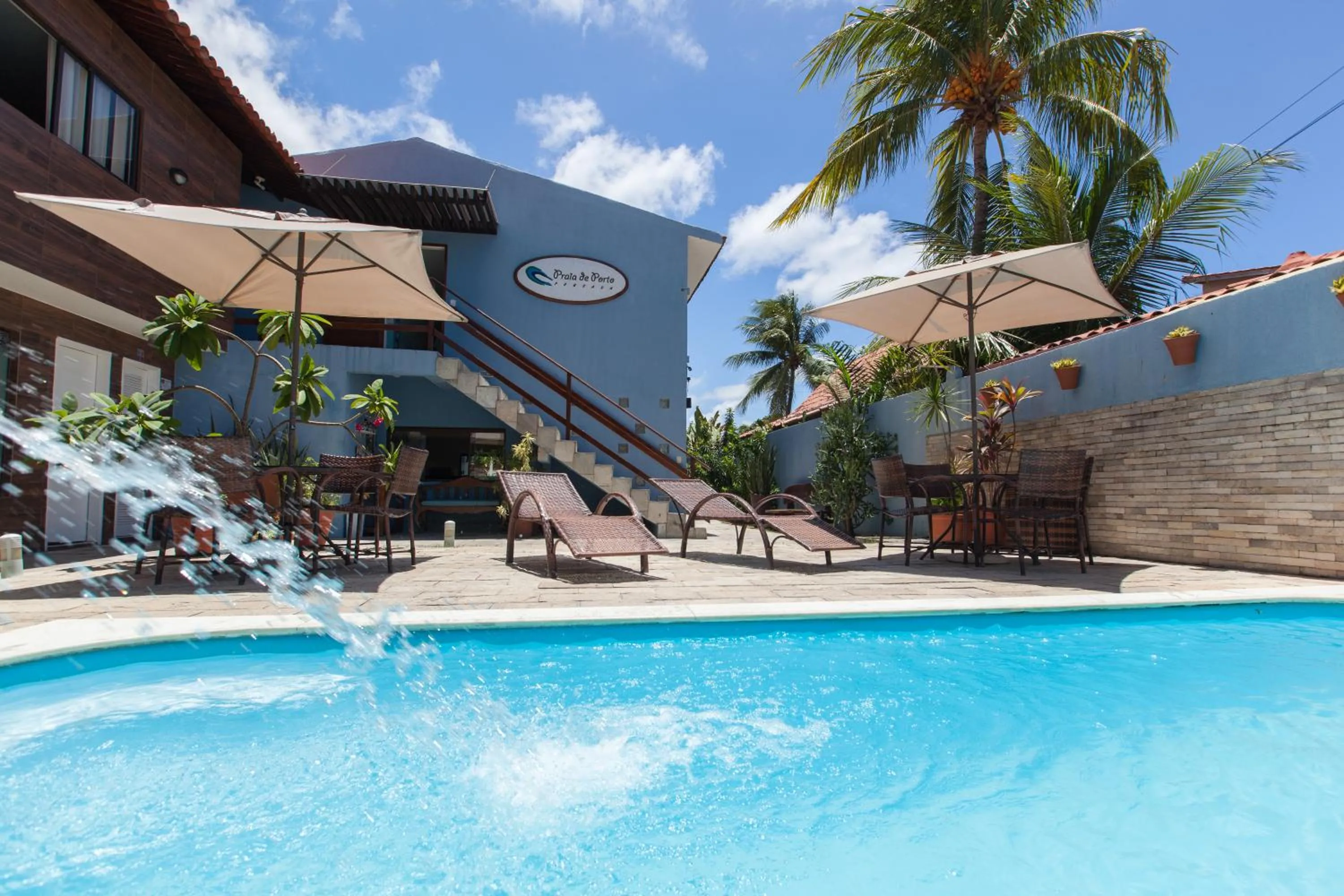 Property building in Pousada Praia de Porto