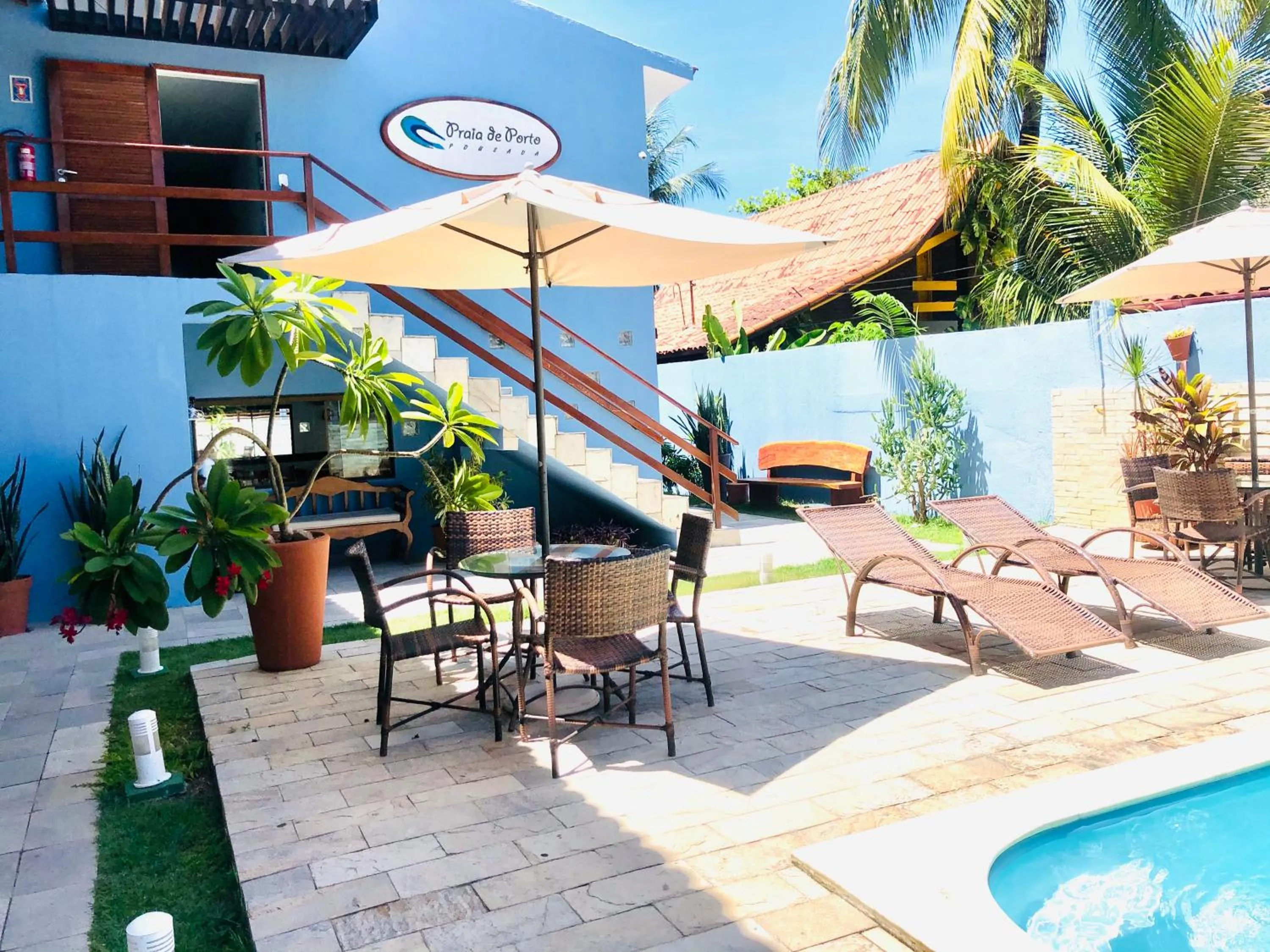 Property building in Pousada Praia de Porto