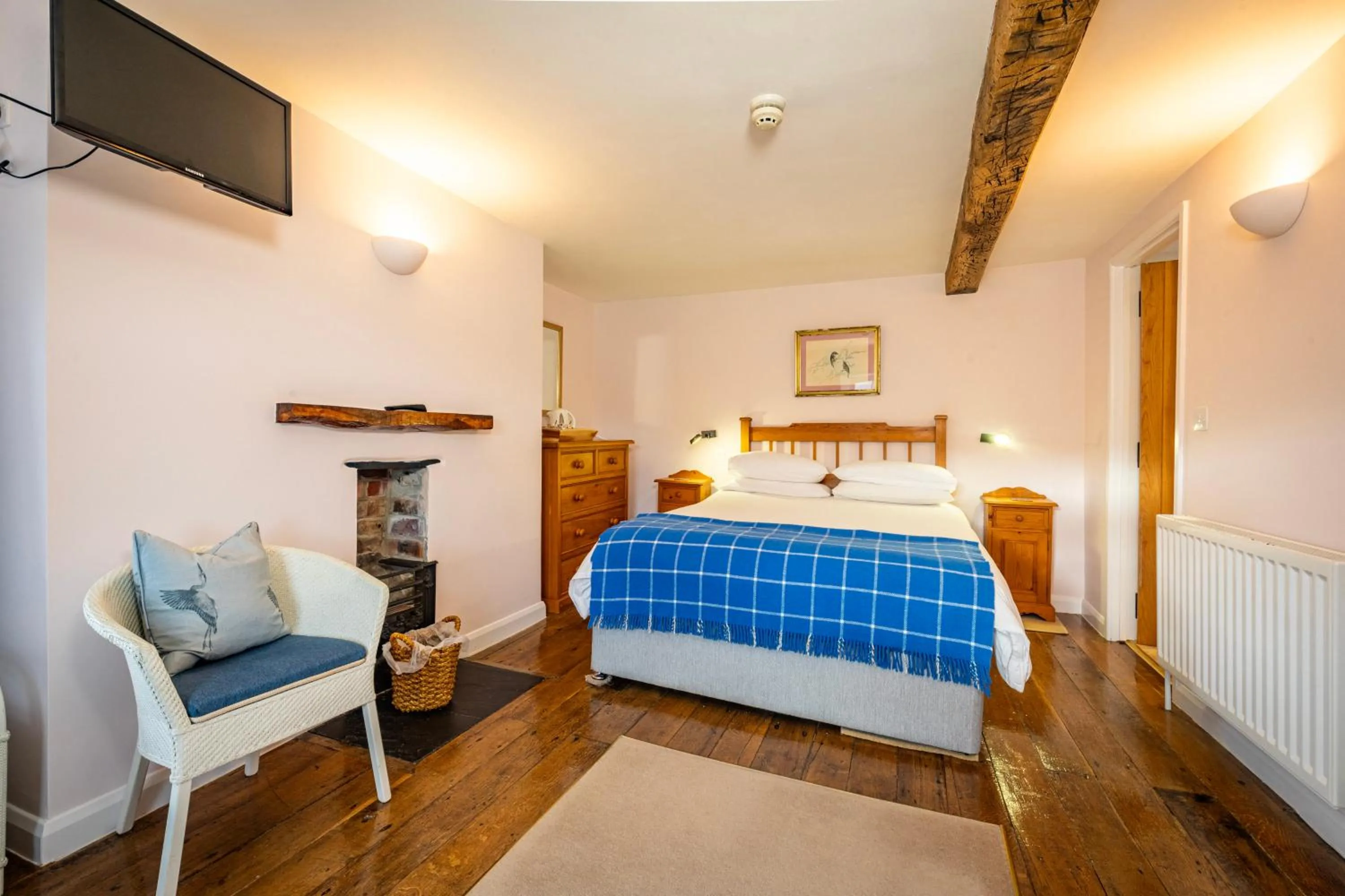 Bedroom, Bed in Ty Newydd B&B