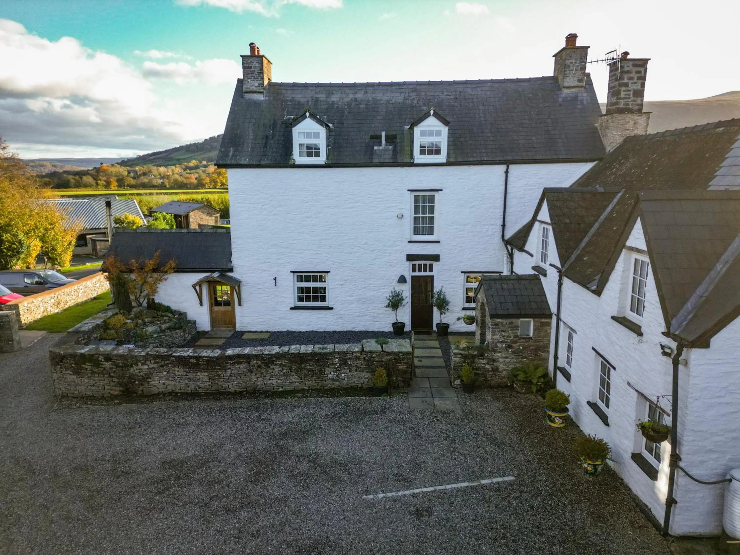 Facade/entrance in Ty Newydd B&B