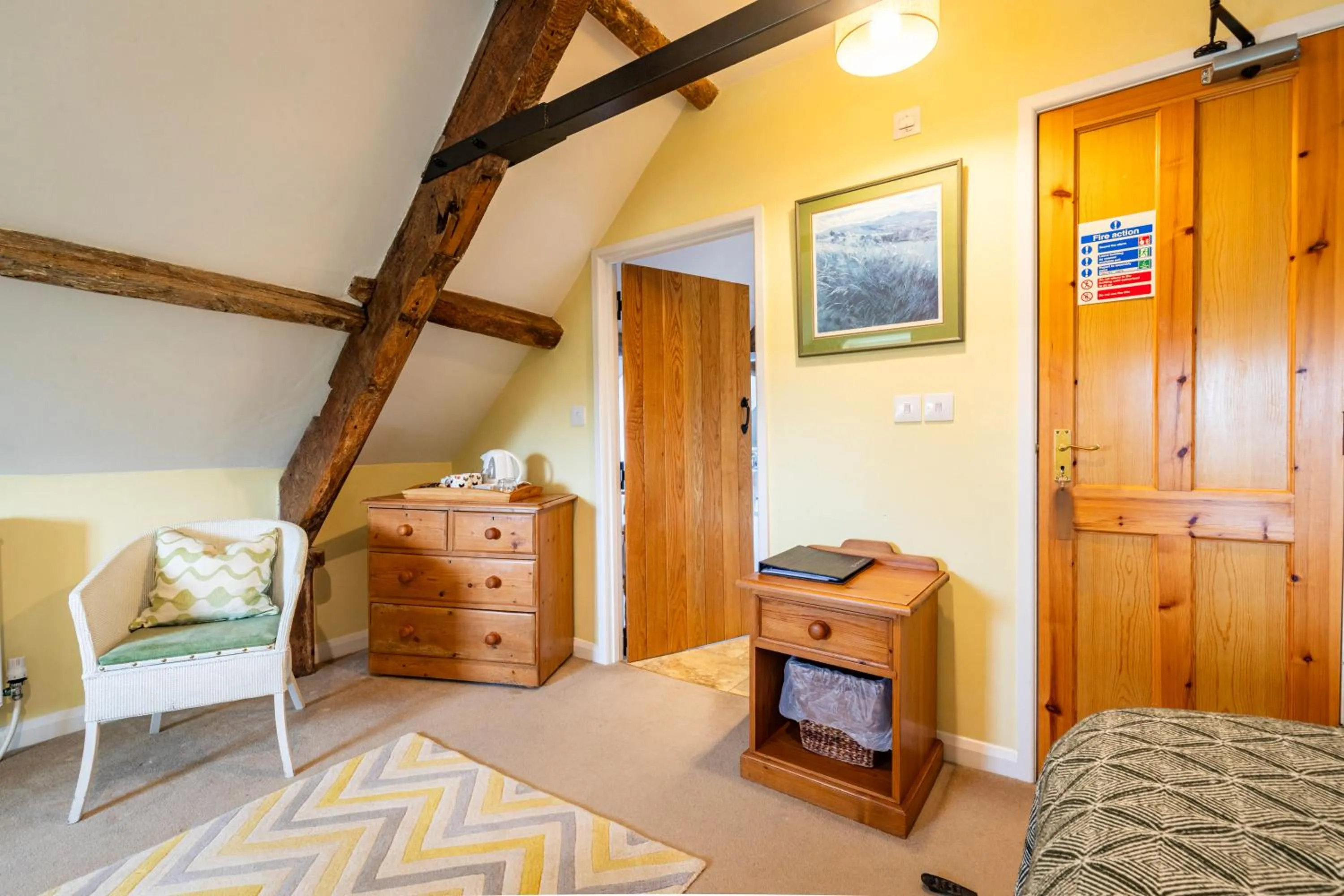 Bedroom, Bed in Ty Newydd B&B