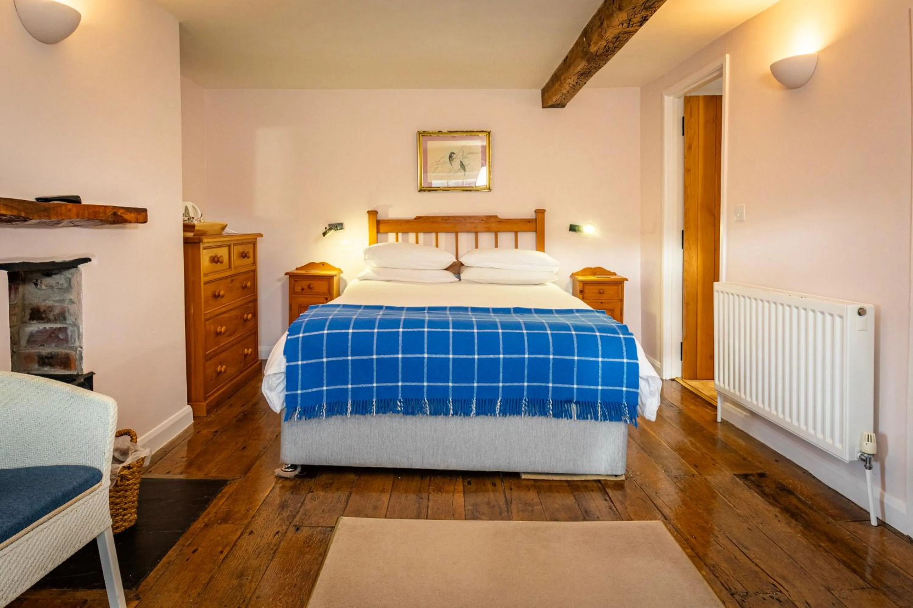 Bedroom, Bed in Ty Newydd B&B