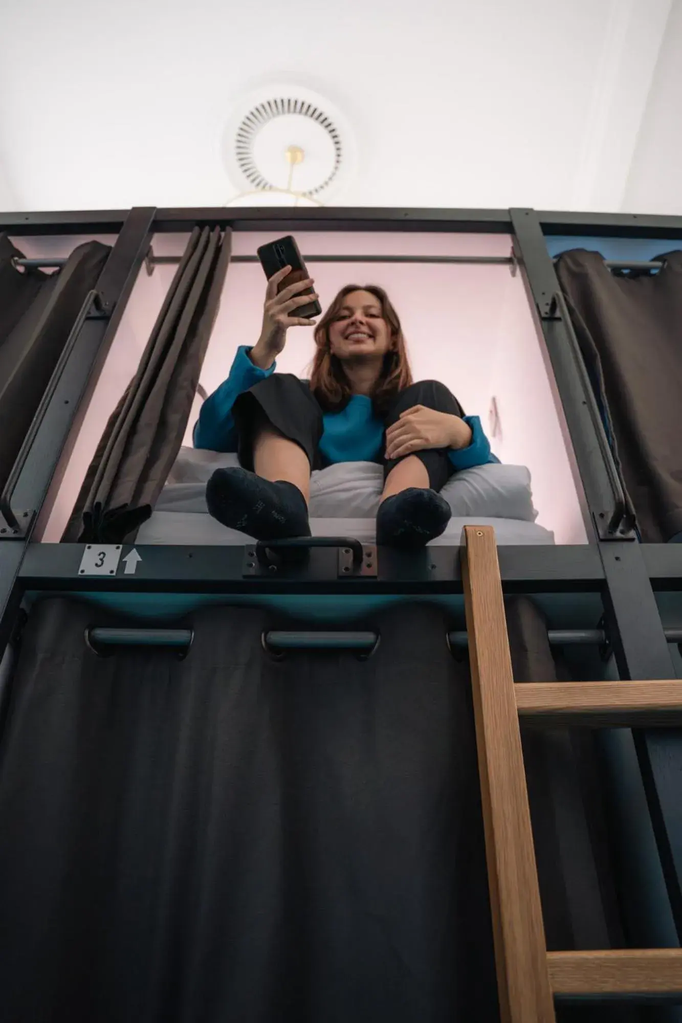 bunk bed in CoDE Pod – The CoURT - Edinburgh bunk bed in CoDE Pod – The CoURT - Edinburgh