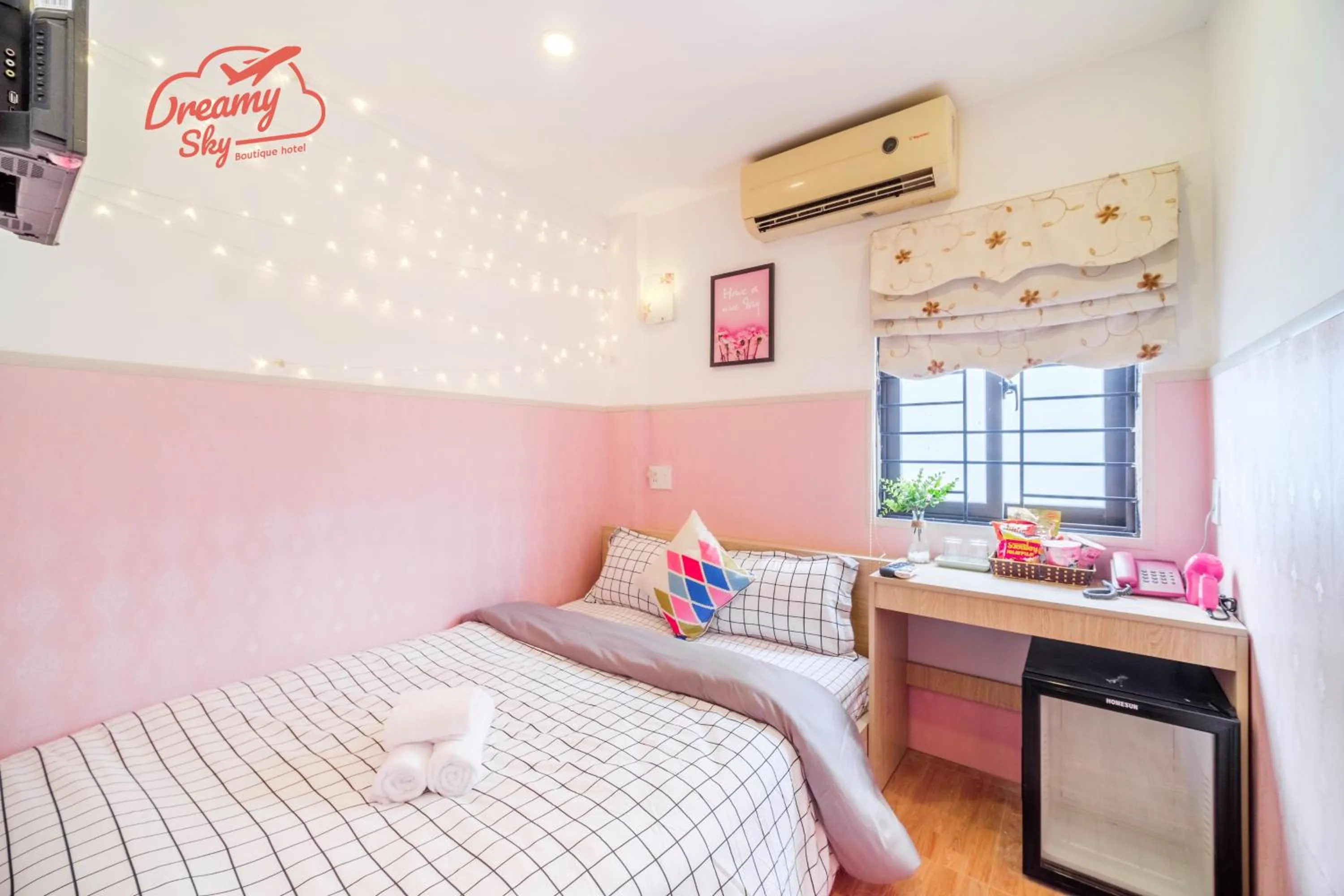 Bedroom, Bed in Dreamy Sky - Airport View Boutique Hotel