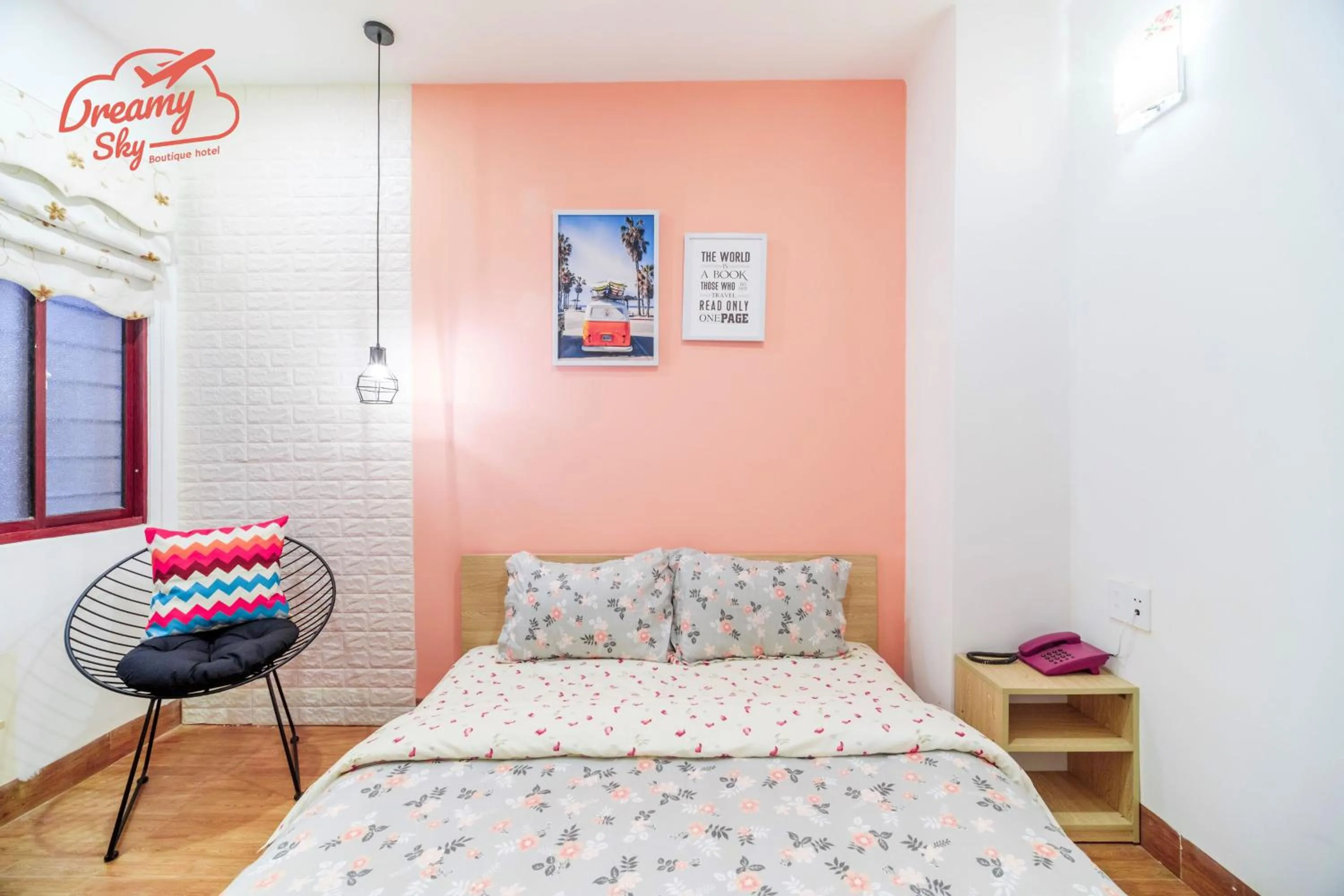 Bed in Dreamy Sky - Airport View Boutique Hotel