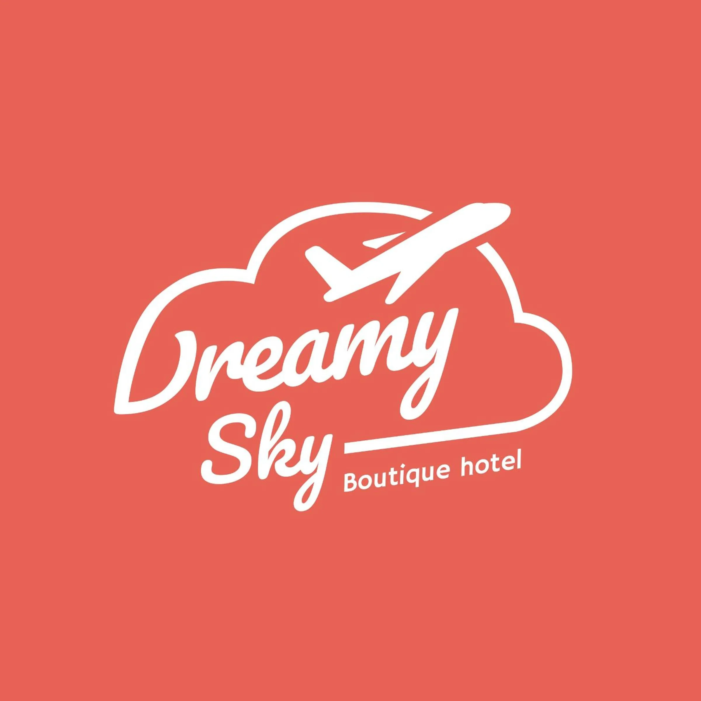 Property logo or sign in Dreamy Sky - Airport View Boutique Hotel