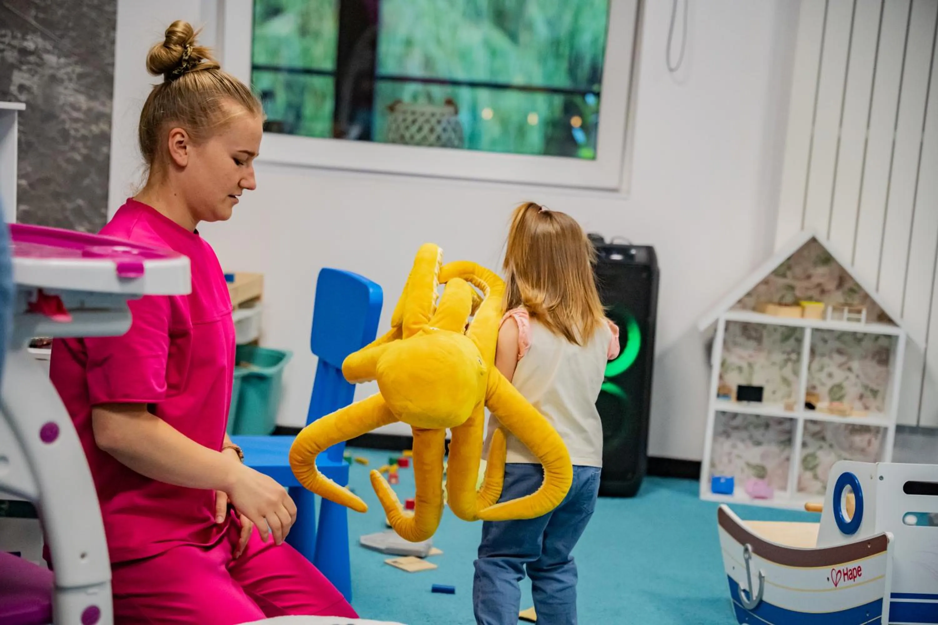 Children play ground in AQUA HOUSE