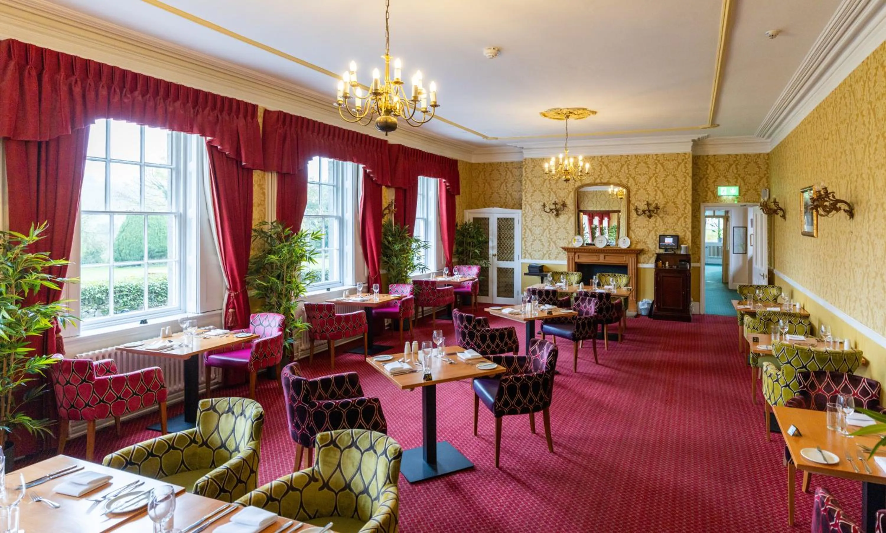 Restaurant/places to eat in The Izaak Walton Country House Hotel - Dovedale
