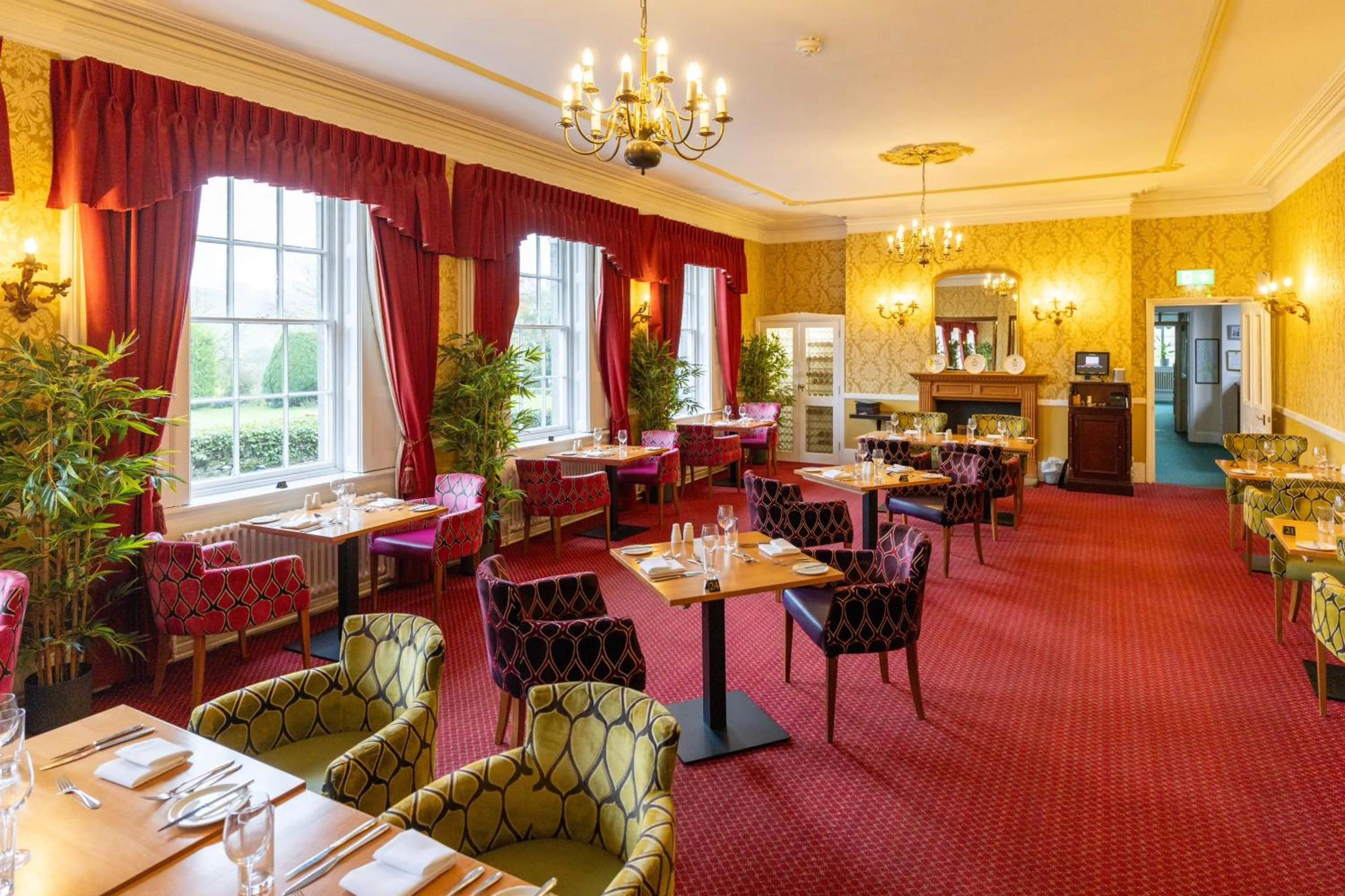 Restaurant/places to eat in The Izaak Walton Country House Hotel - Dovedale