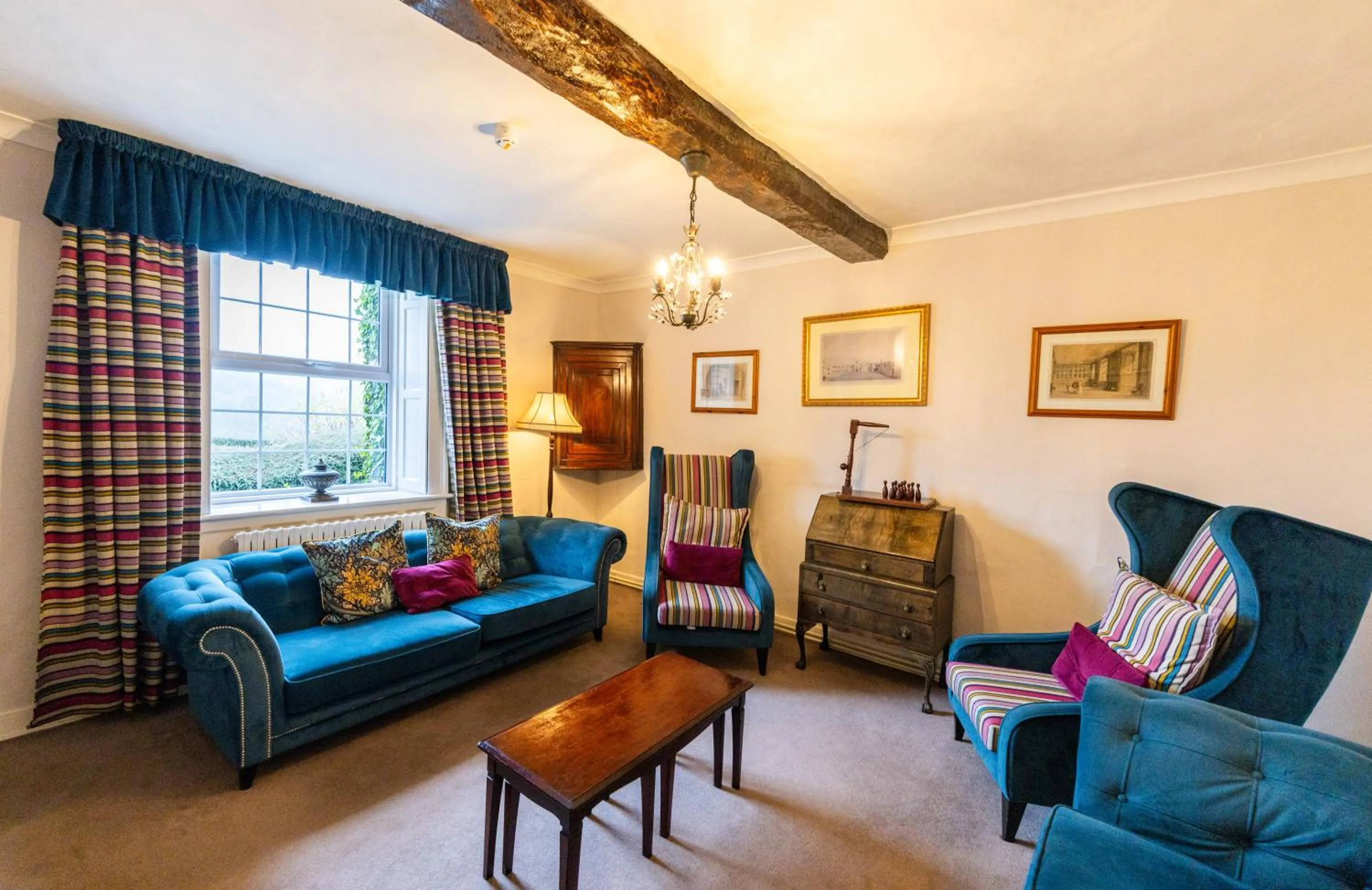 Seating area in The Izaak Walton Country House Hotel - Dovedale