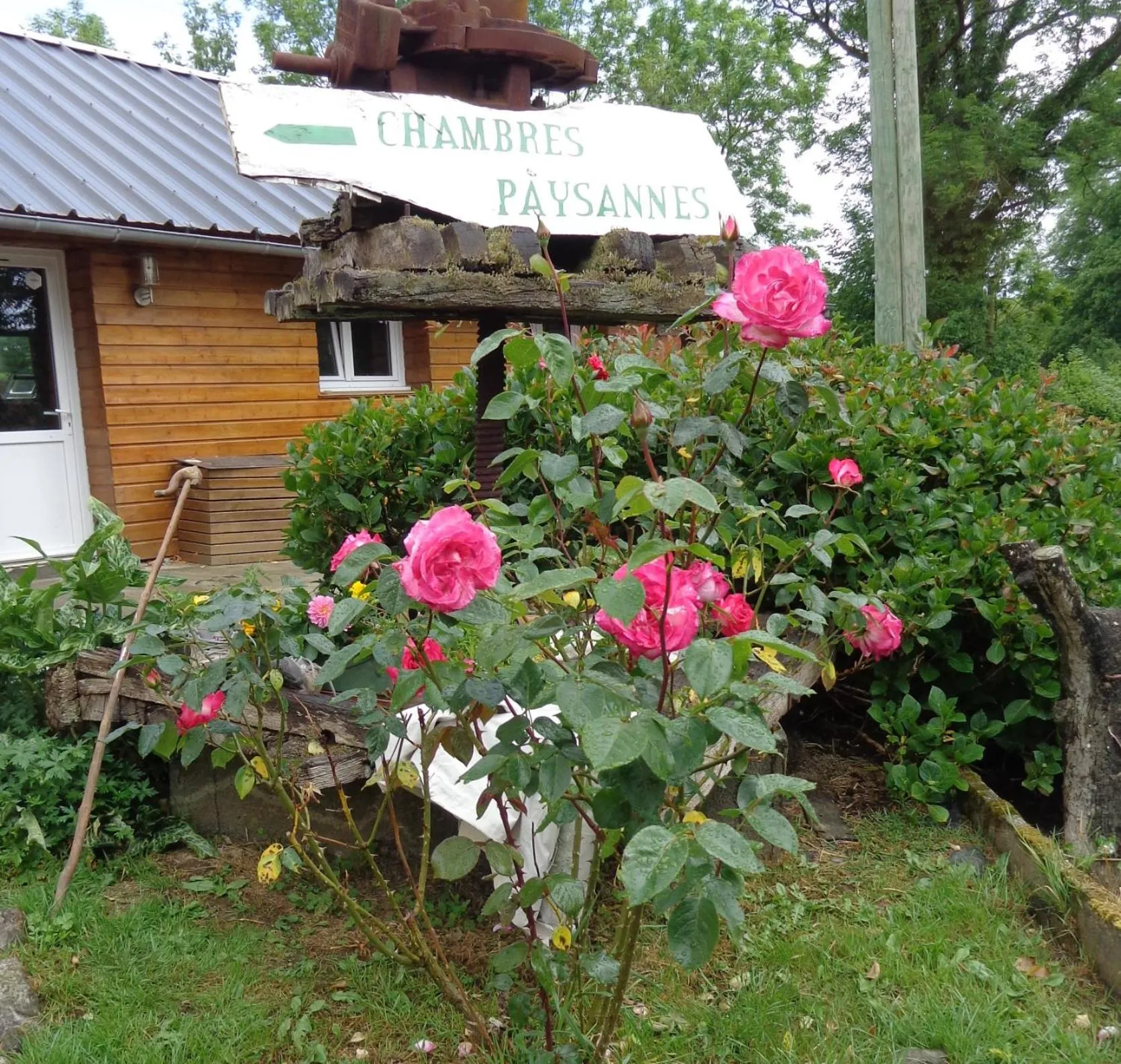 Garden in La vallée du Rivoal