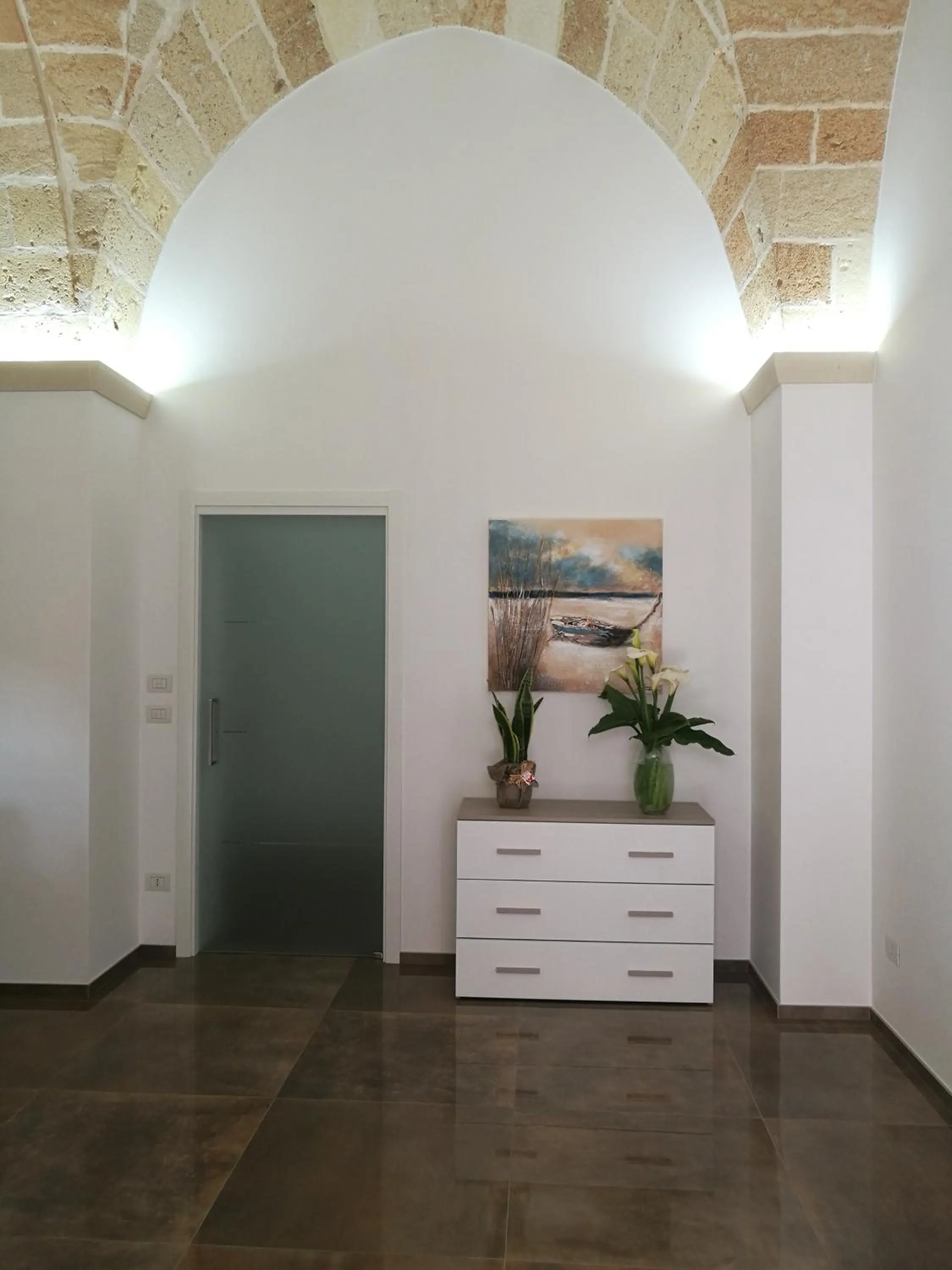 Communal lounge/ TV room in B&B Civico 11