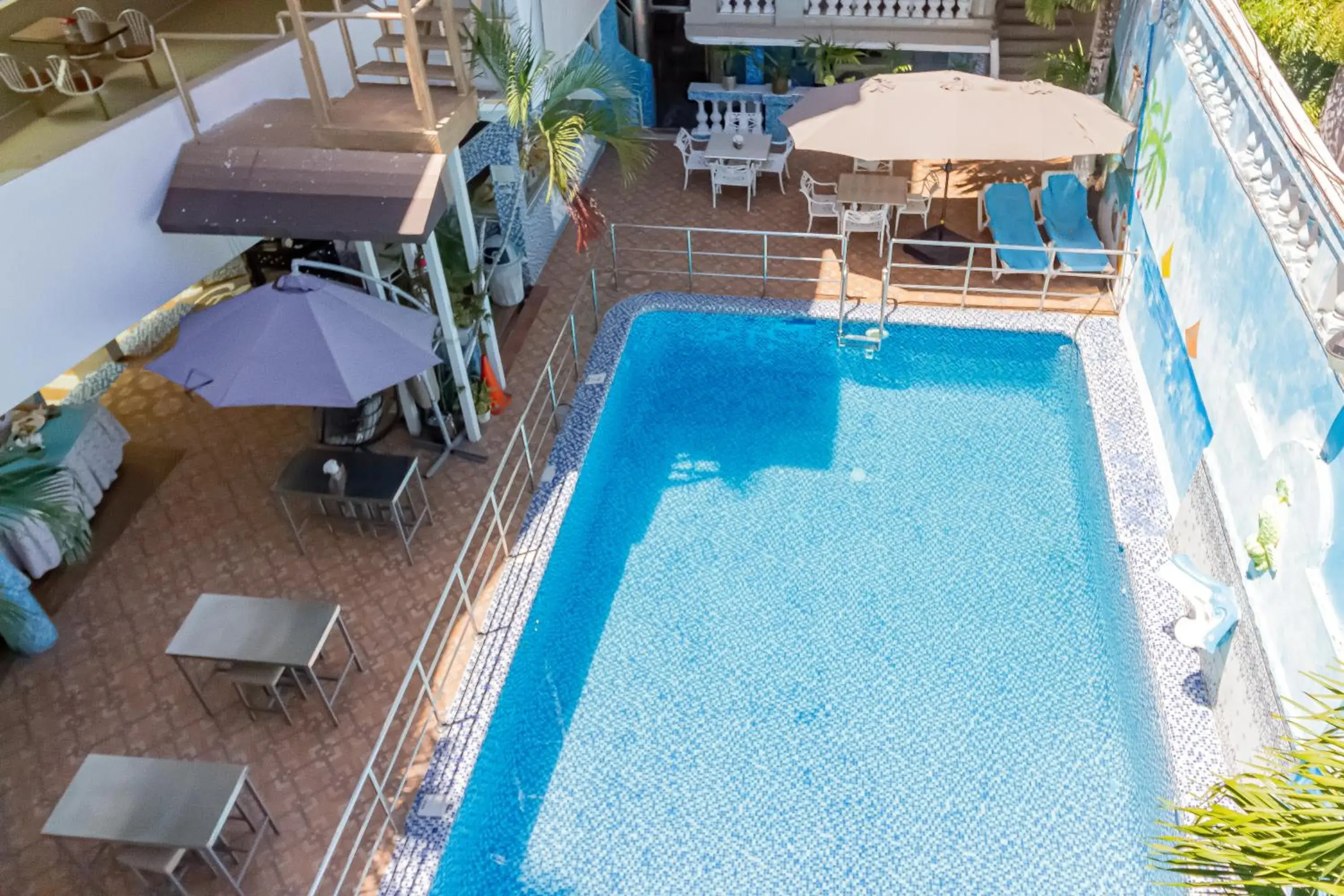 Swimming pool in Hotel La Casona Dorada Swimming pool in Hotel La Casona Dorada