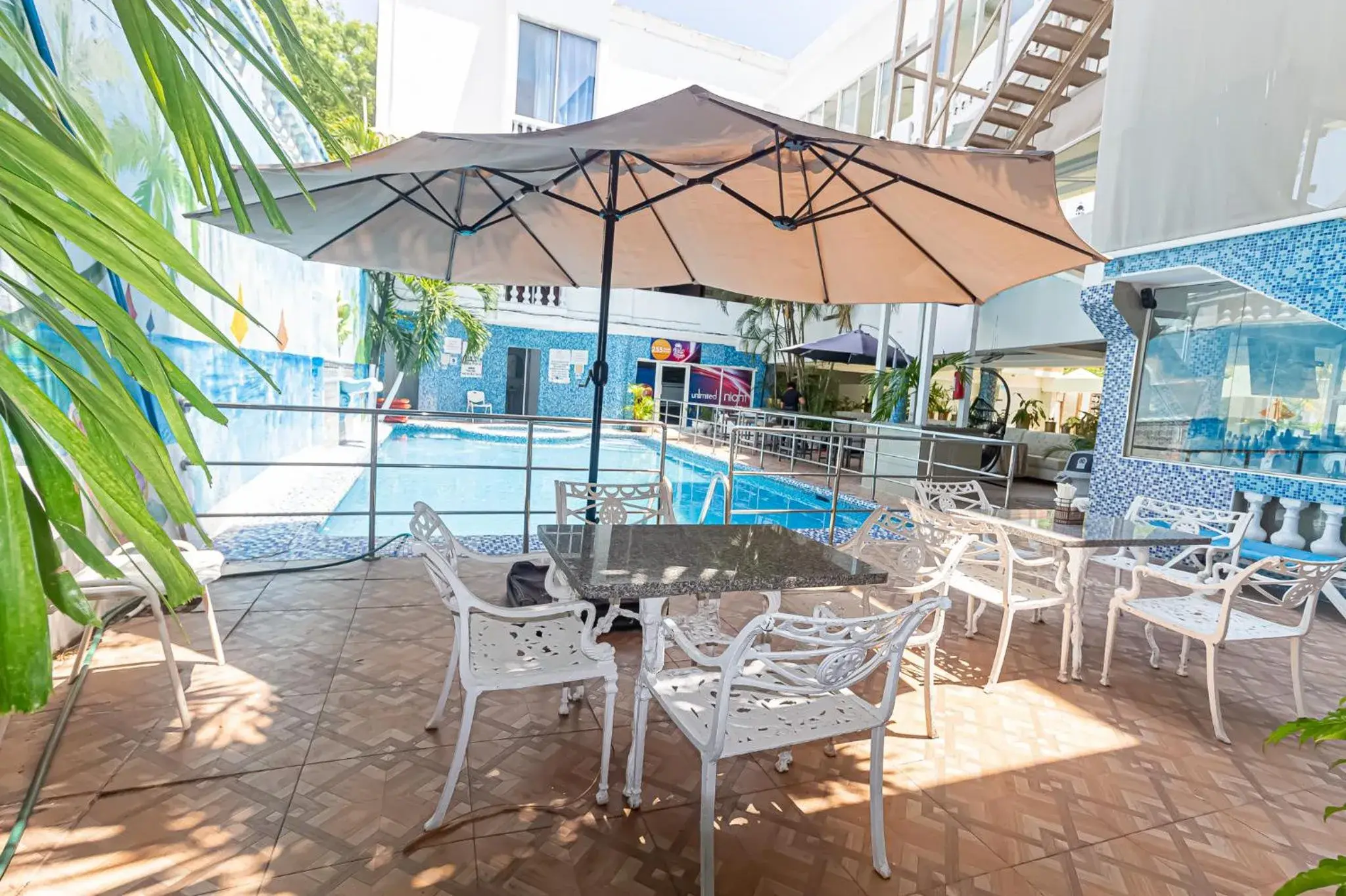 Swimming pool in Hotel La Casona Dorada Swimming pool in Hotel La Casona Dorada