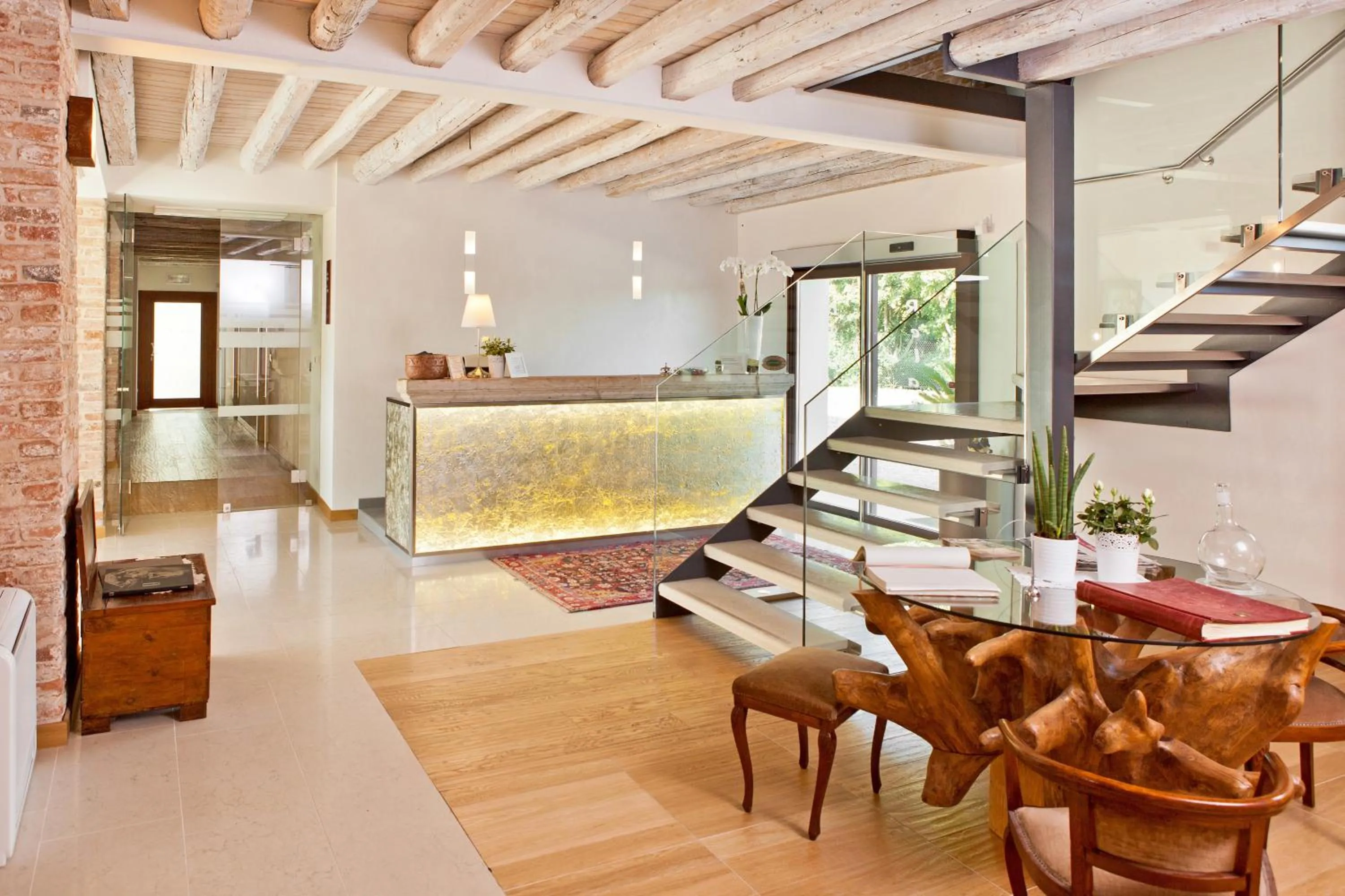 Lobby or reception in Do Ciacole In Relais