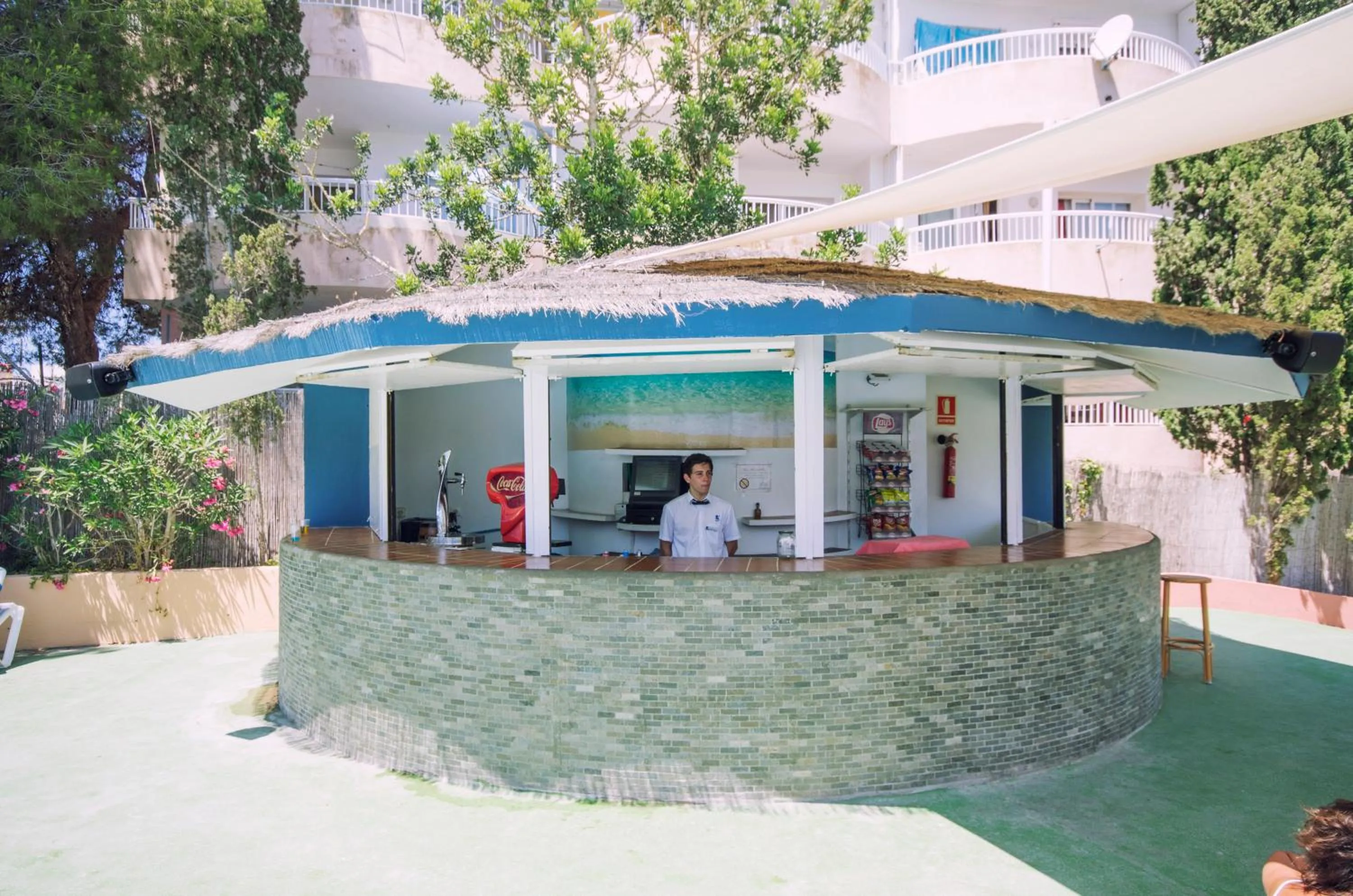 Lounge or bar in azuLine Hoteles Mar Amantis & II