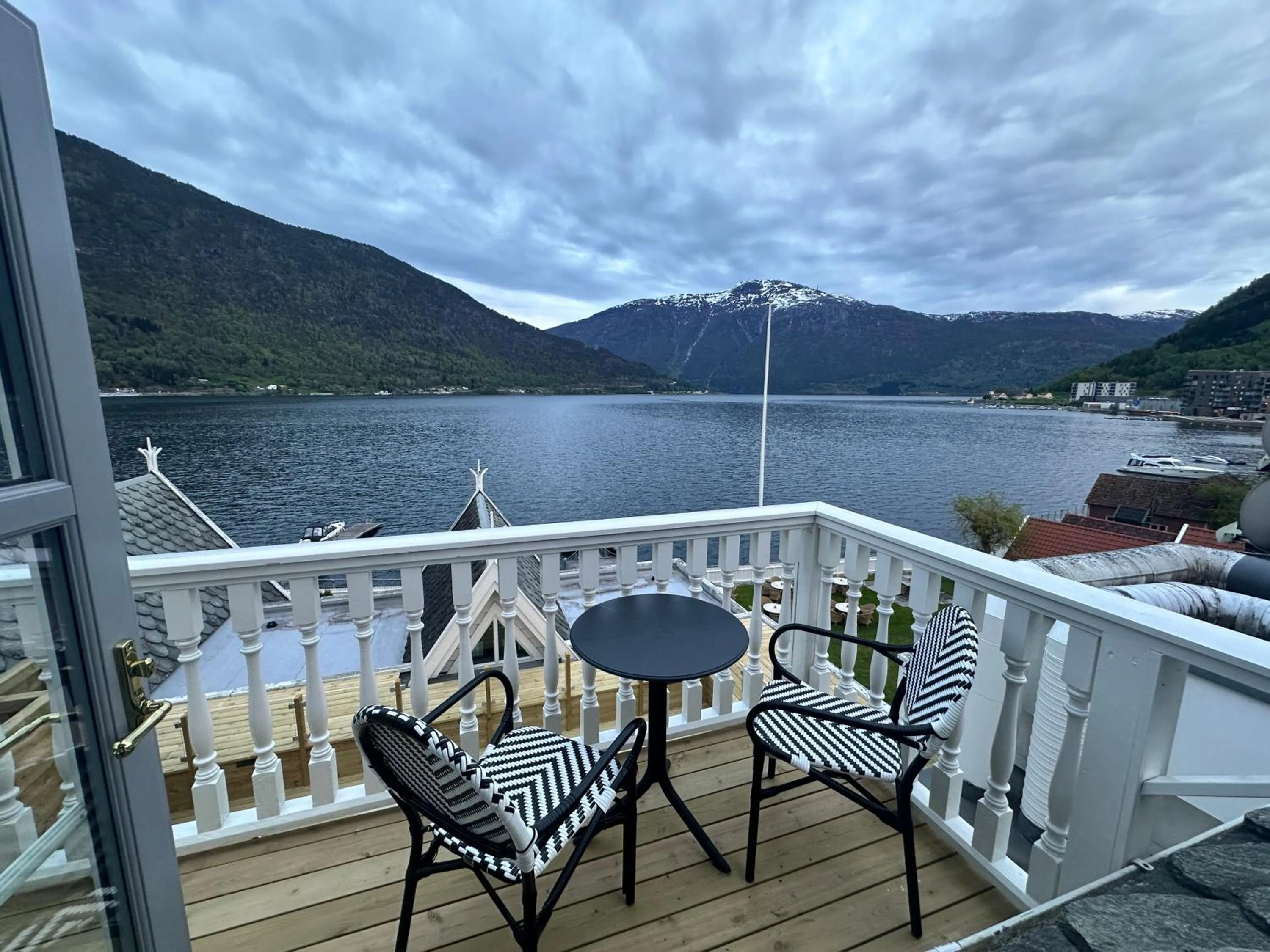 Patio in Hofslund Fjord Hotel
