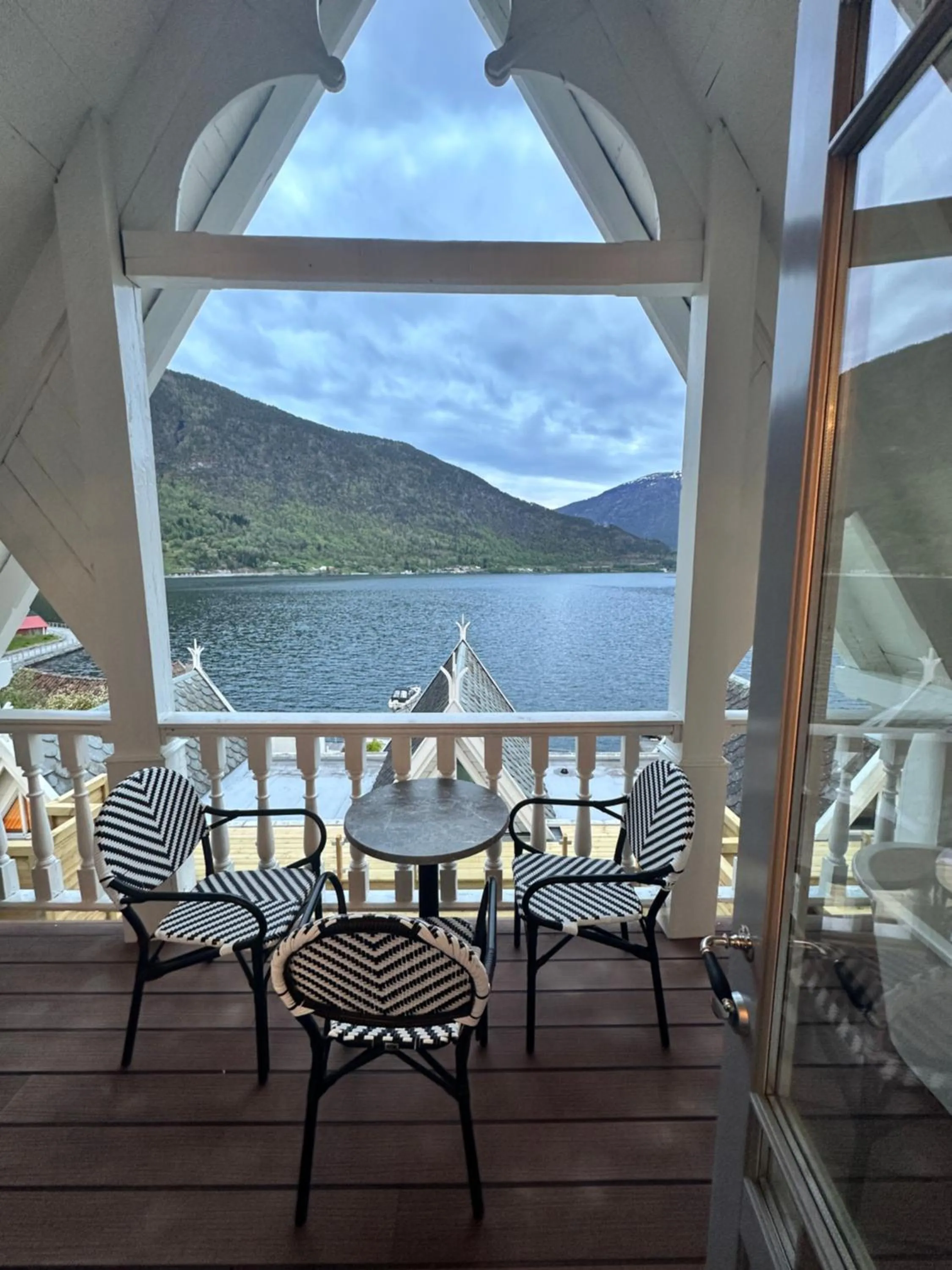 Patio in Hofslund Fjord Hotel