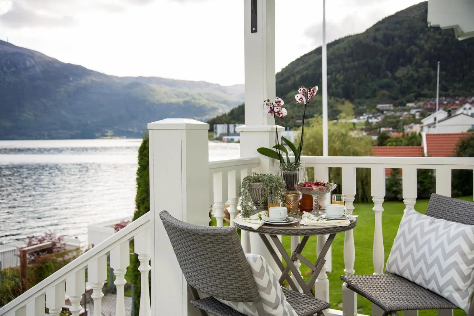 Food and drinks in Hofslund Fjord Hotel