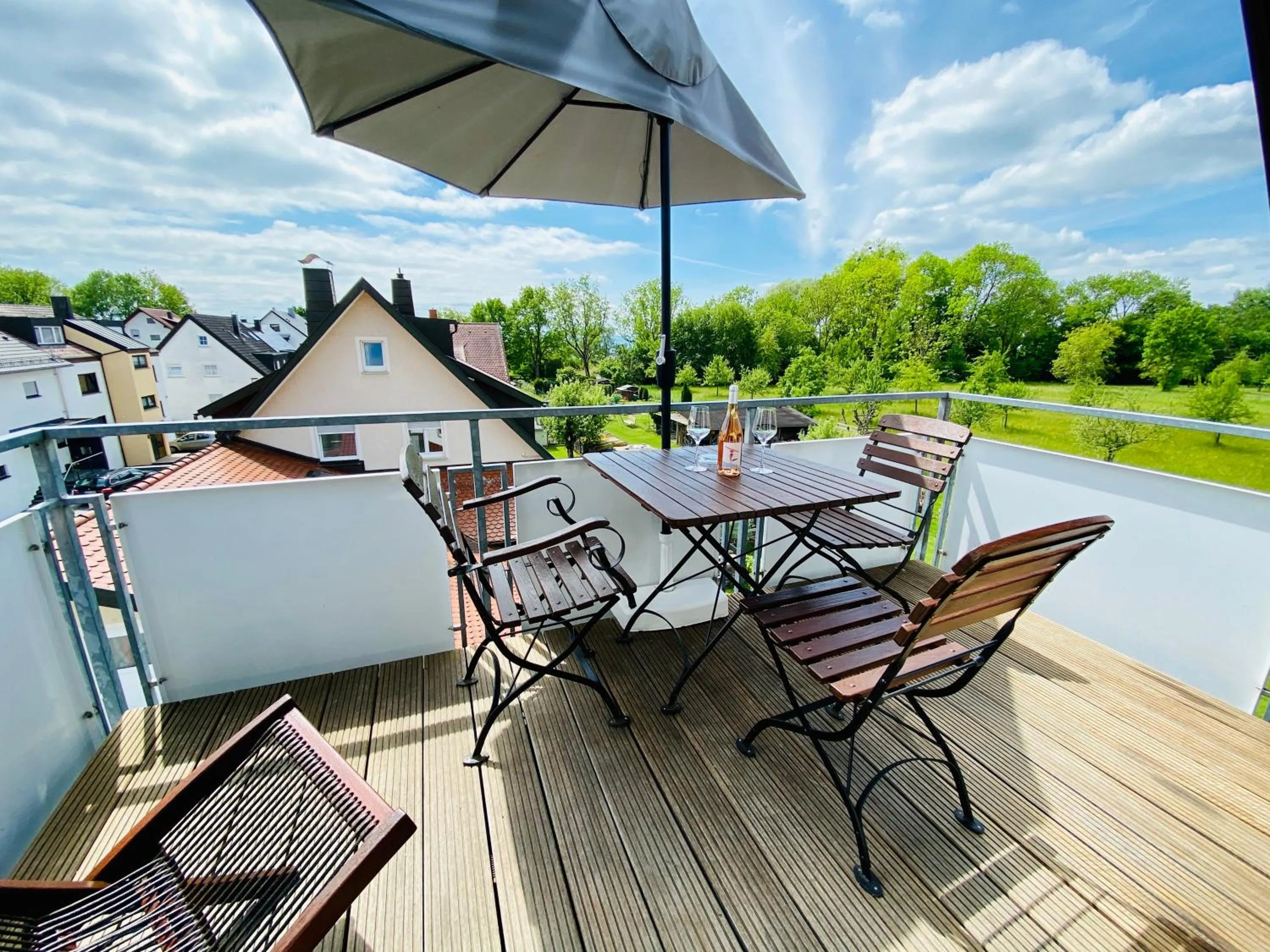 Natural landscape in Ferien-Apartment Haubentaucher - mit priv Strandzugang