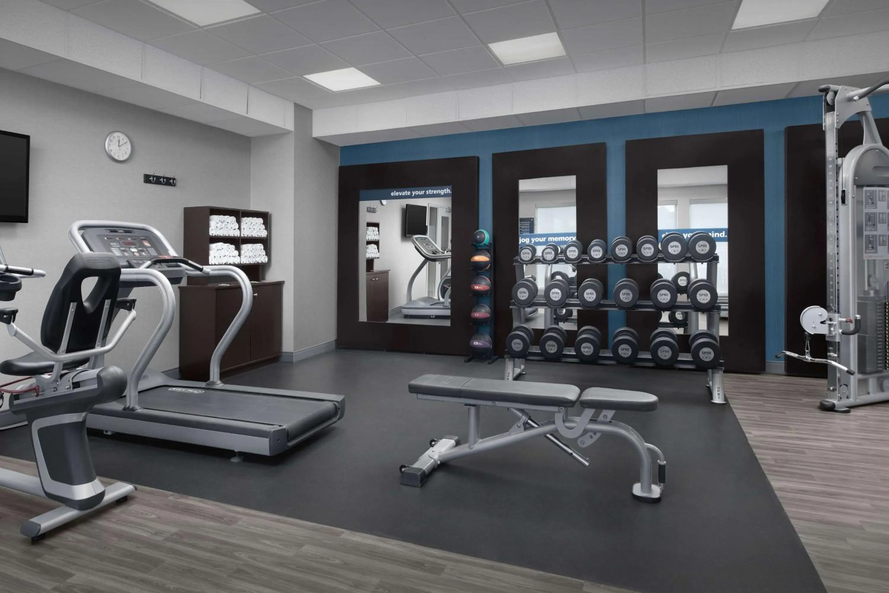 Fitness centre/facilities in Hampton Inn Statesboro