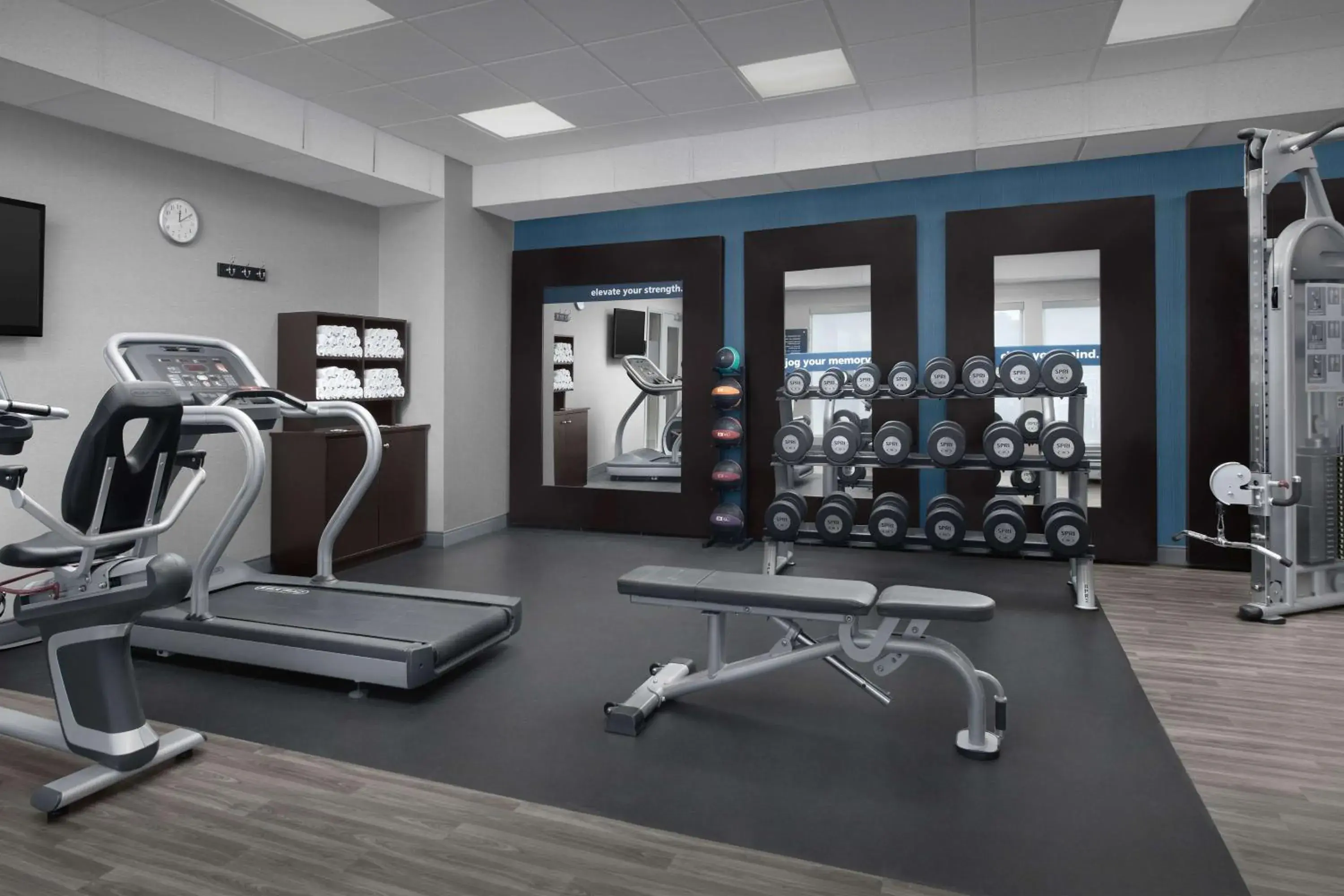 Fitness centre/facilities in Hampton Inn Statesboro Fitness centre/facilities in Hampton Inn Statesboro