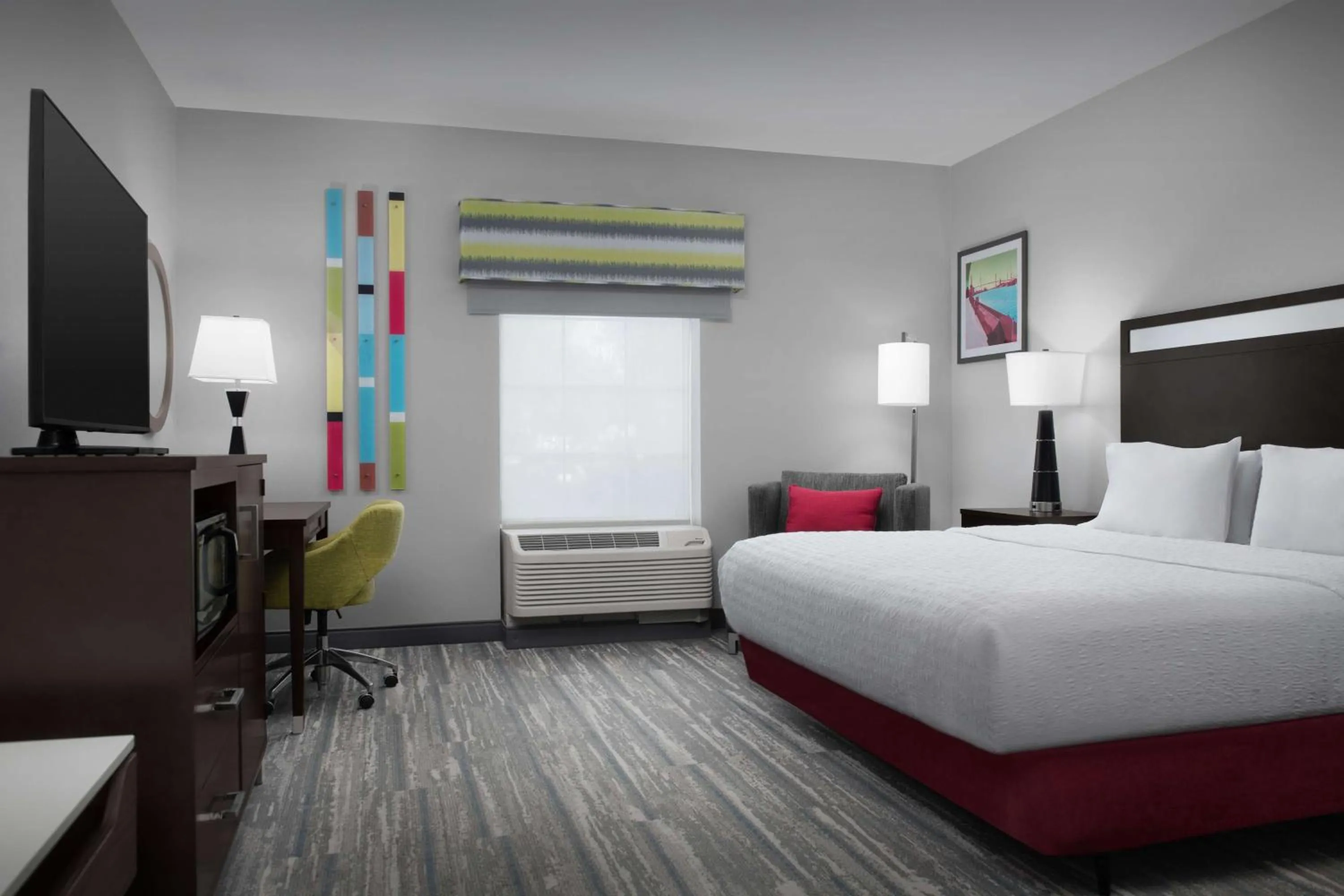 Bed in Hampton Inn Statesboro