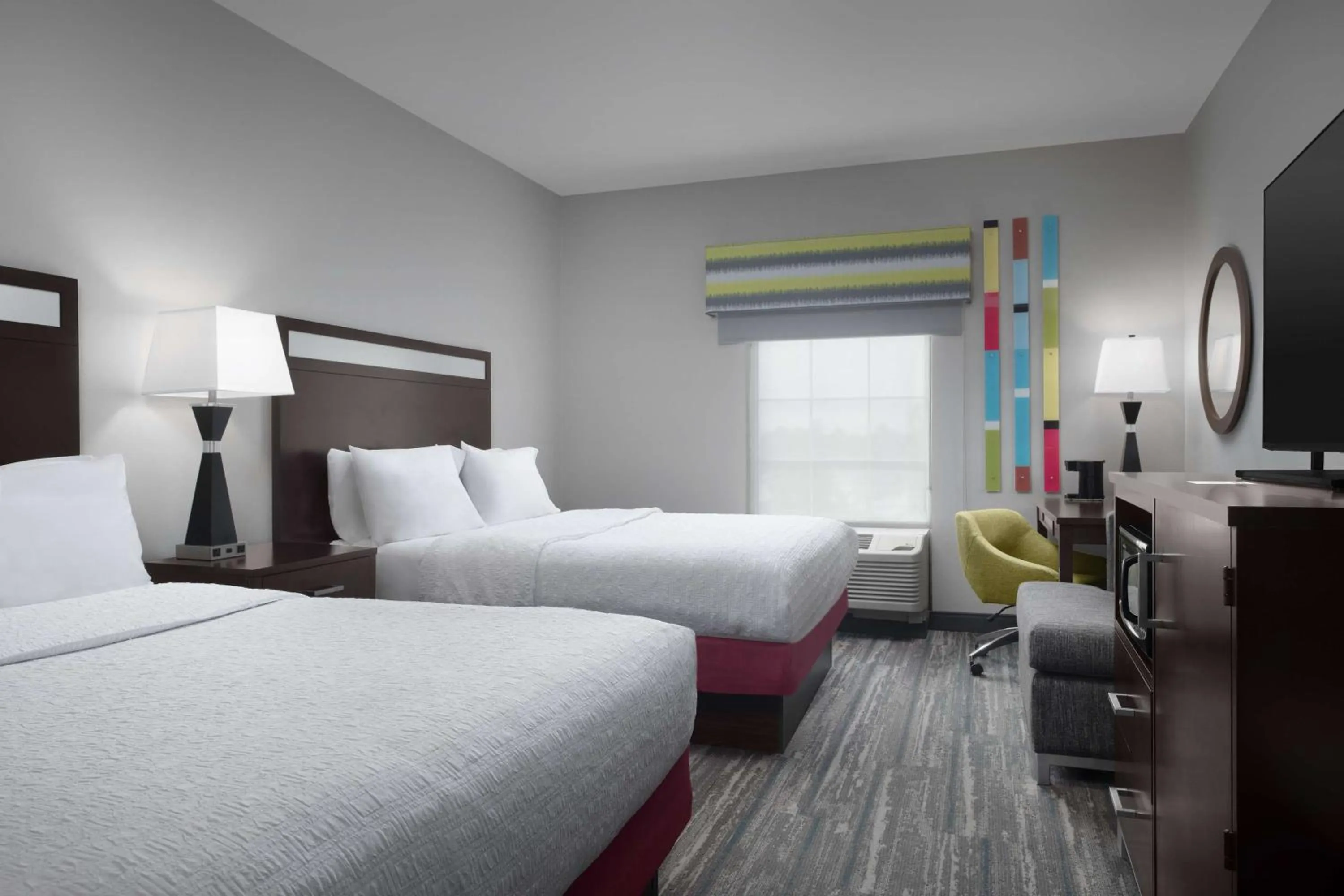 Bed in Hampton Inn Statesboro