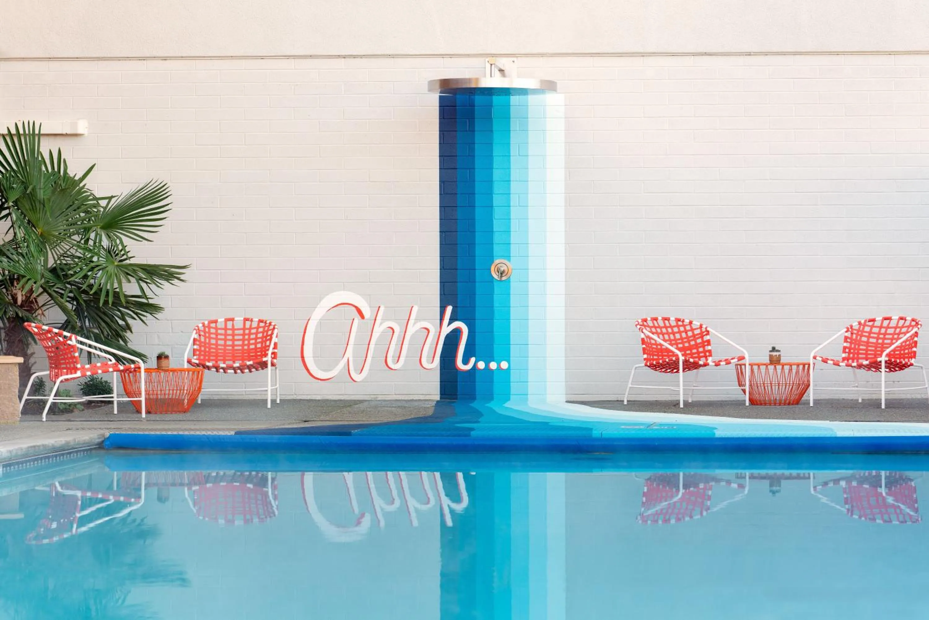 Swimming pool in Dr Wilkinsons Backyard Resort and Mineral Springs a Member of Design Hotels