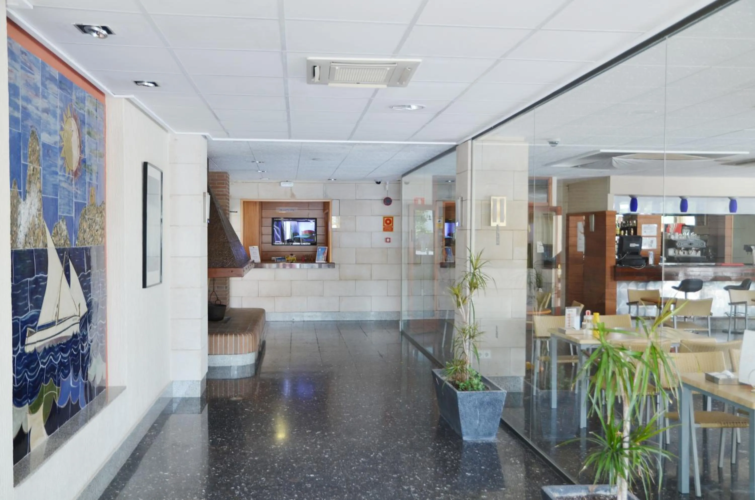 Lobby or reception in azuLine Hotel S'Anfora & Fleming