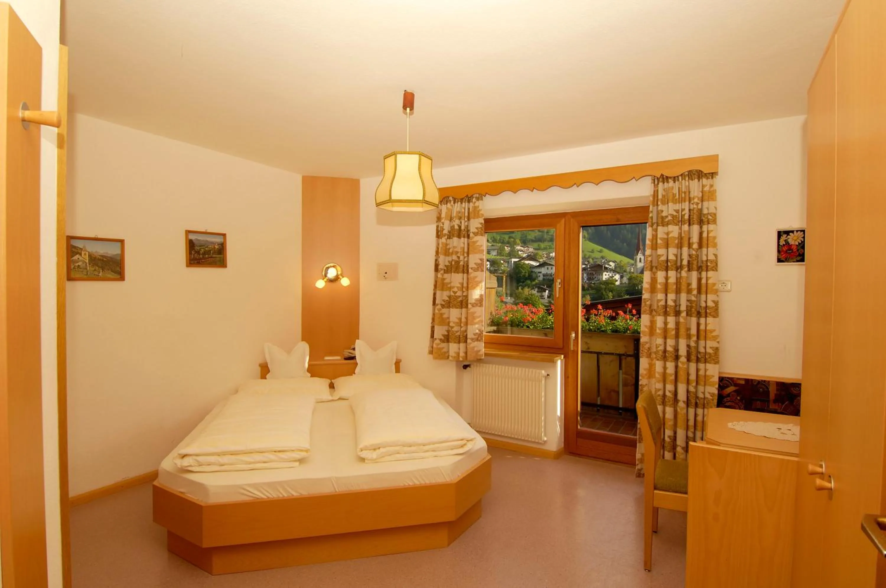 Bed in Hotel Gurschler