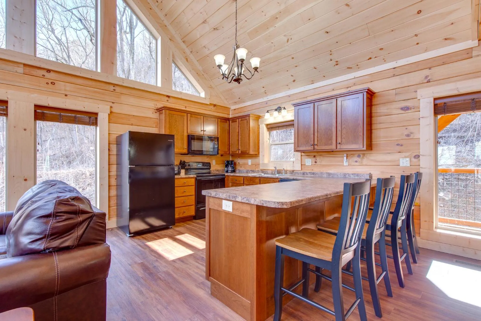 Kitchen or kitchenette in Back to Nature