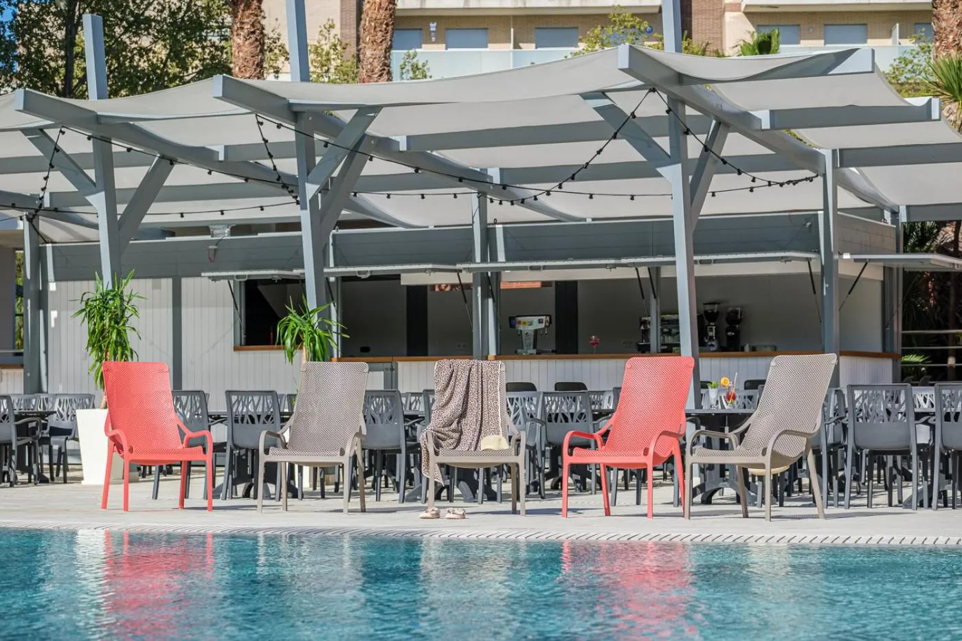 Swimming pool in Hotel California Garden